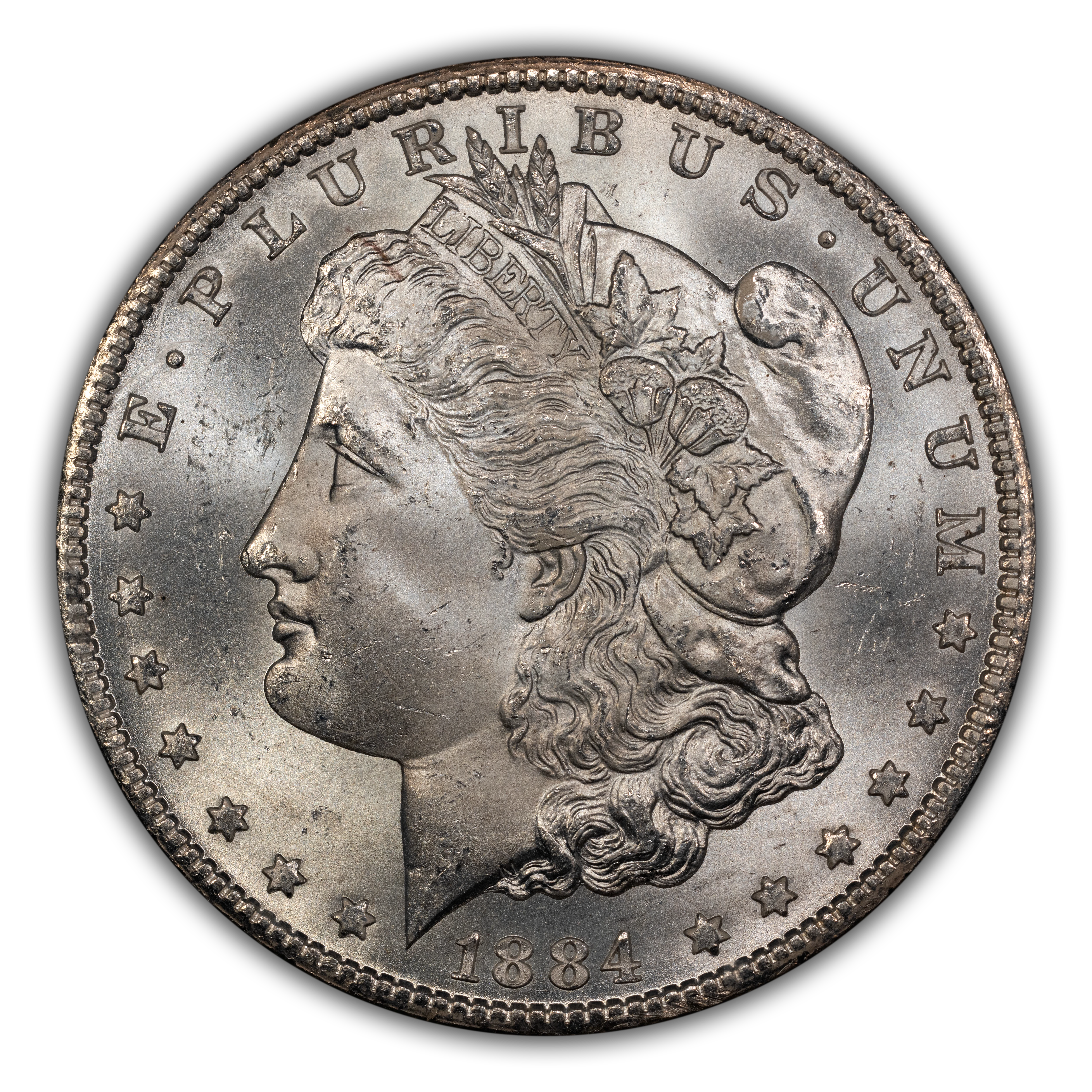 1884-CC $1  GSA Hoard, Die Gouge Cheek, VAM-7 MS thumbnail 17