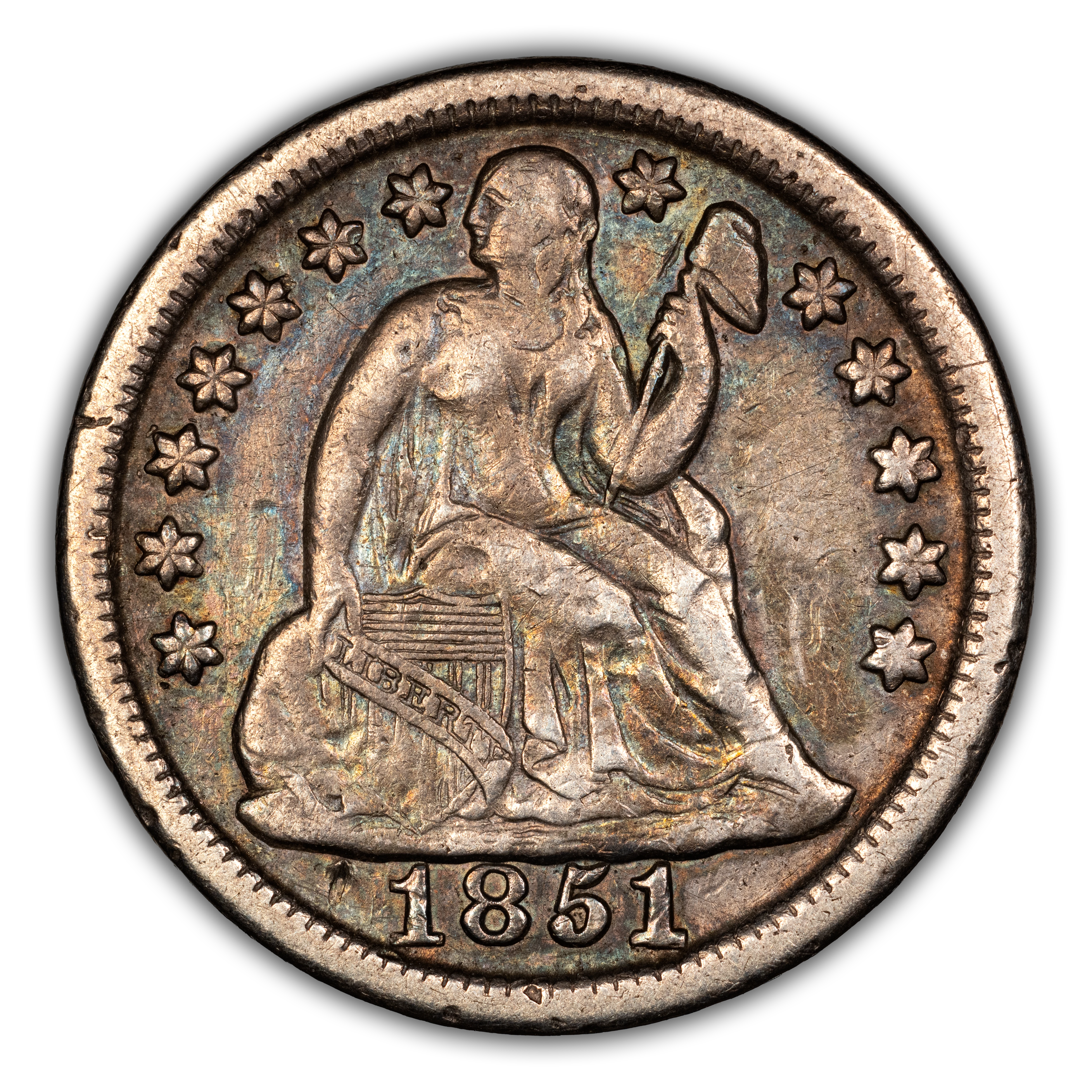 1851 10c MS