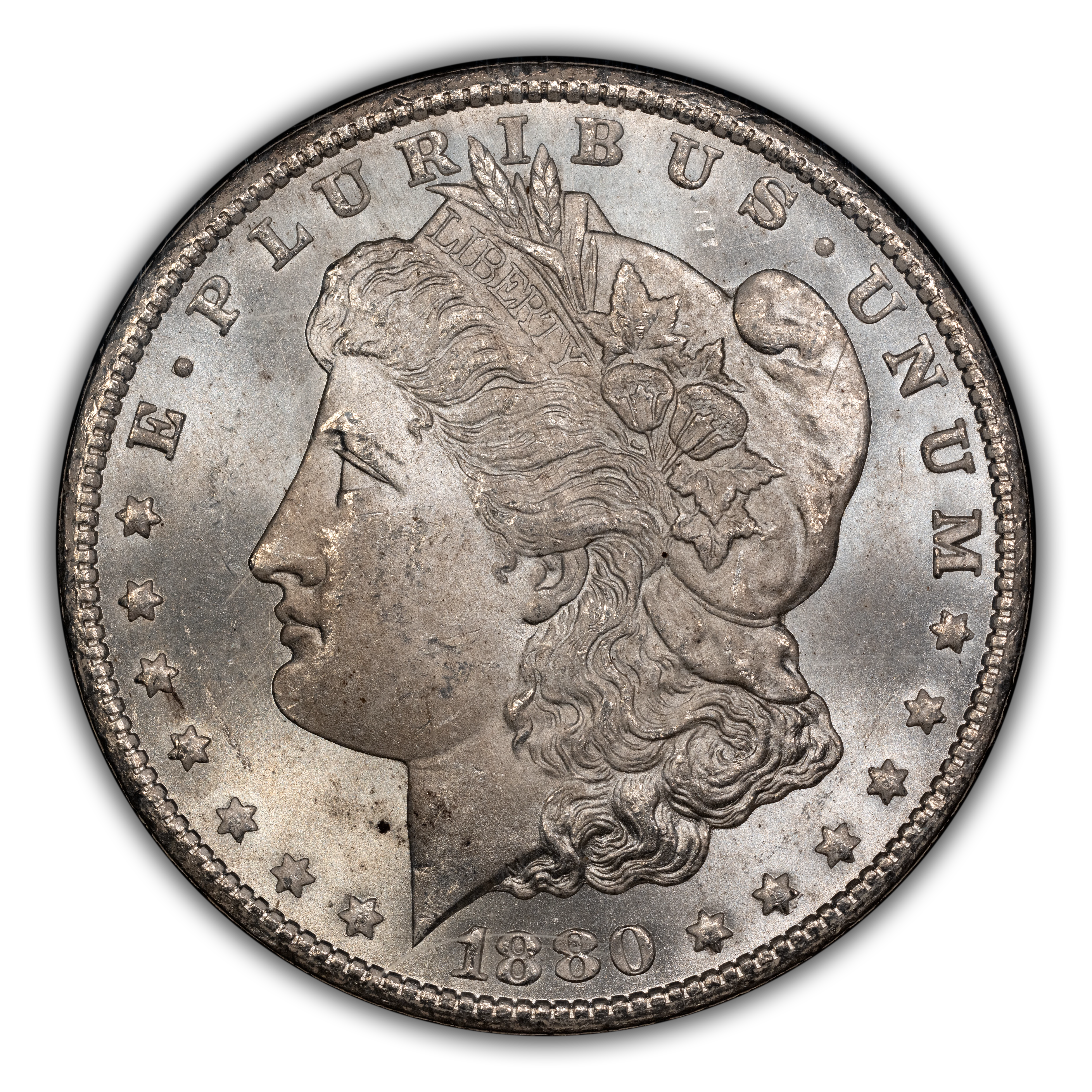1880-CC $1  GSA Hoard, 8/Low 7 MS thumbnail 2