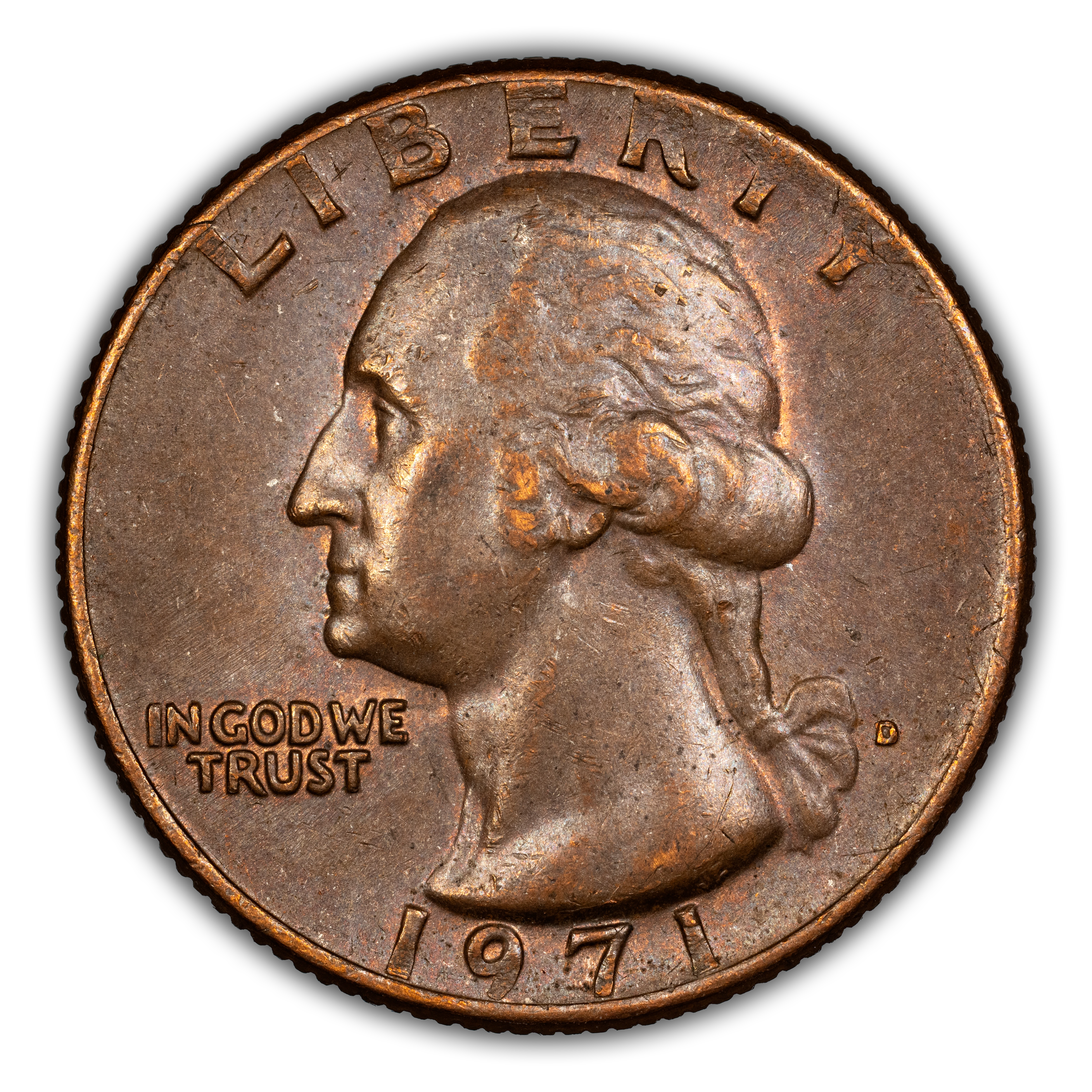 1971-D 25c MS