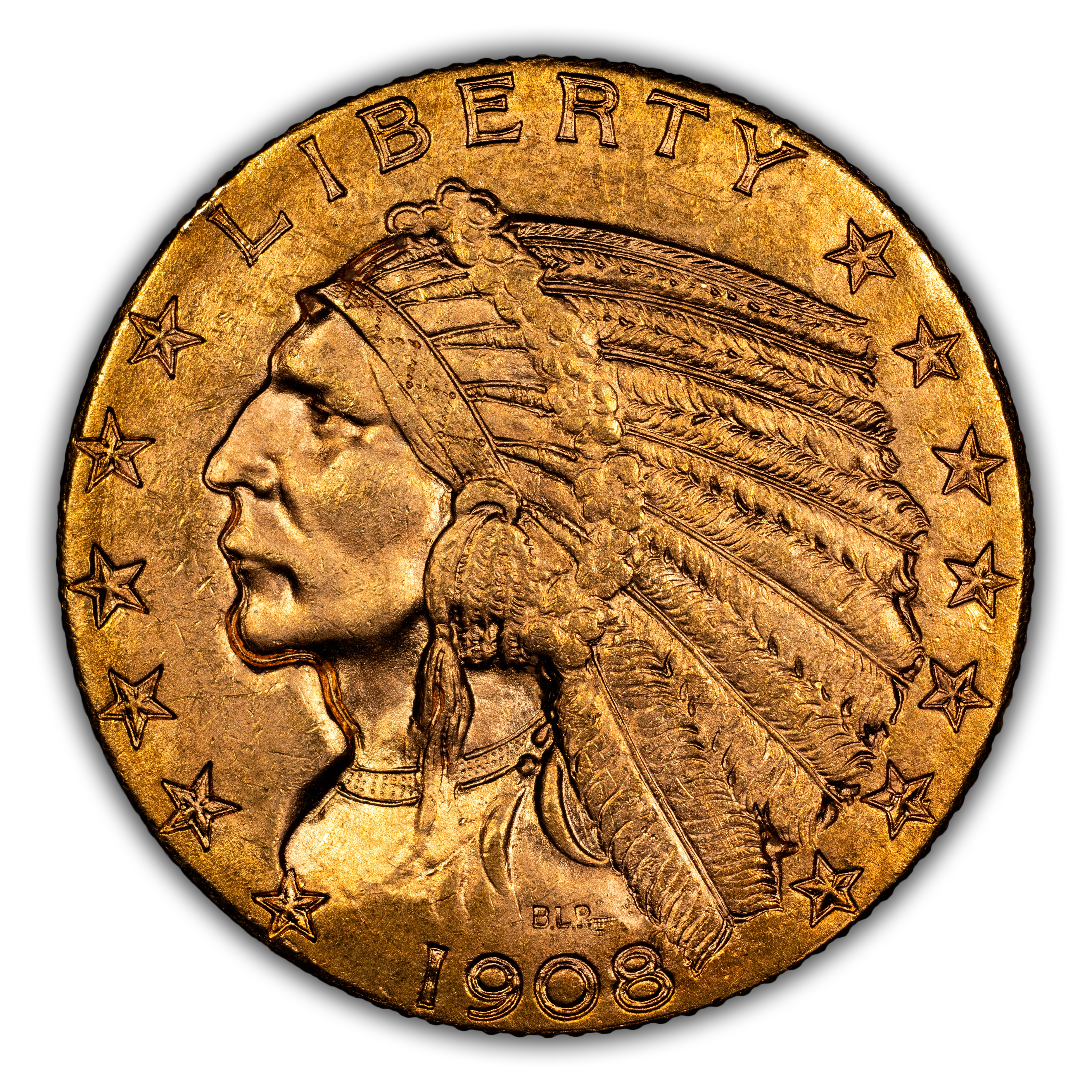 1908-D $5 MS
