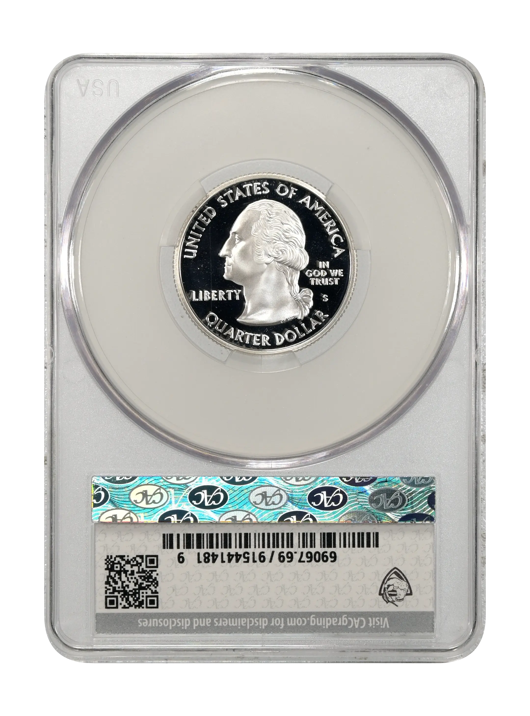 2008-S 25c Alaska, Silver PR DCAM thumbnail 19