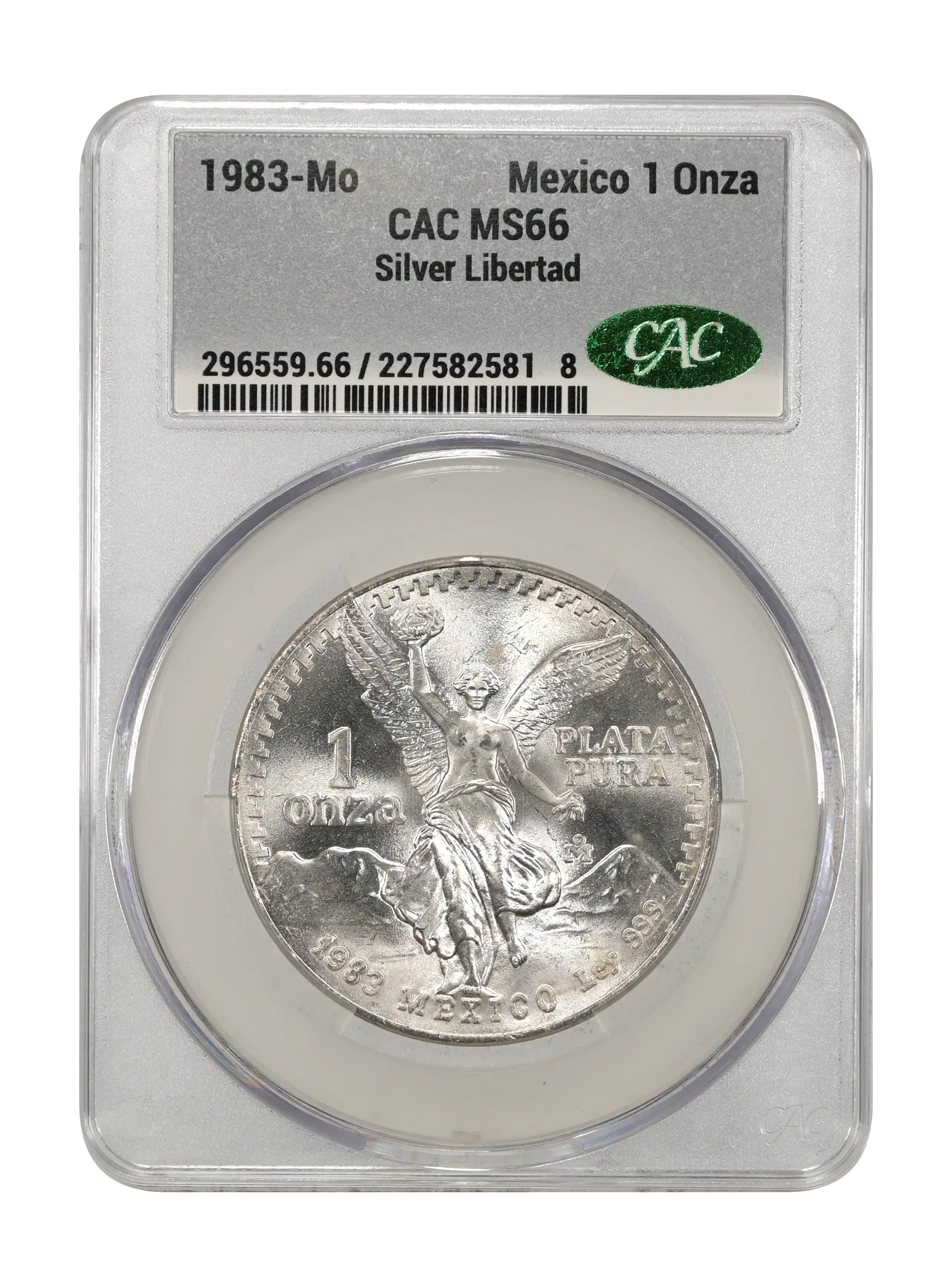 Mexico 1983 Silver 1 Onza Libertad Coin Values & Prices | Greysheet