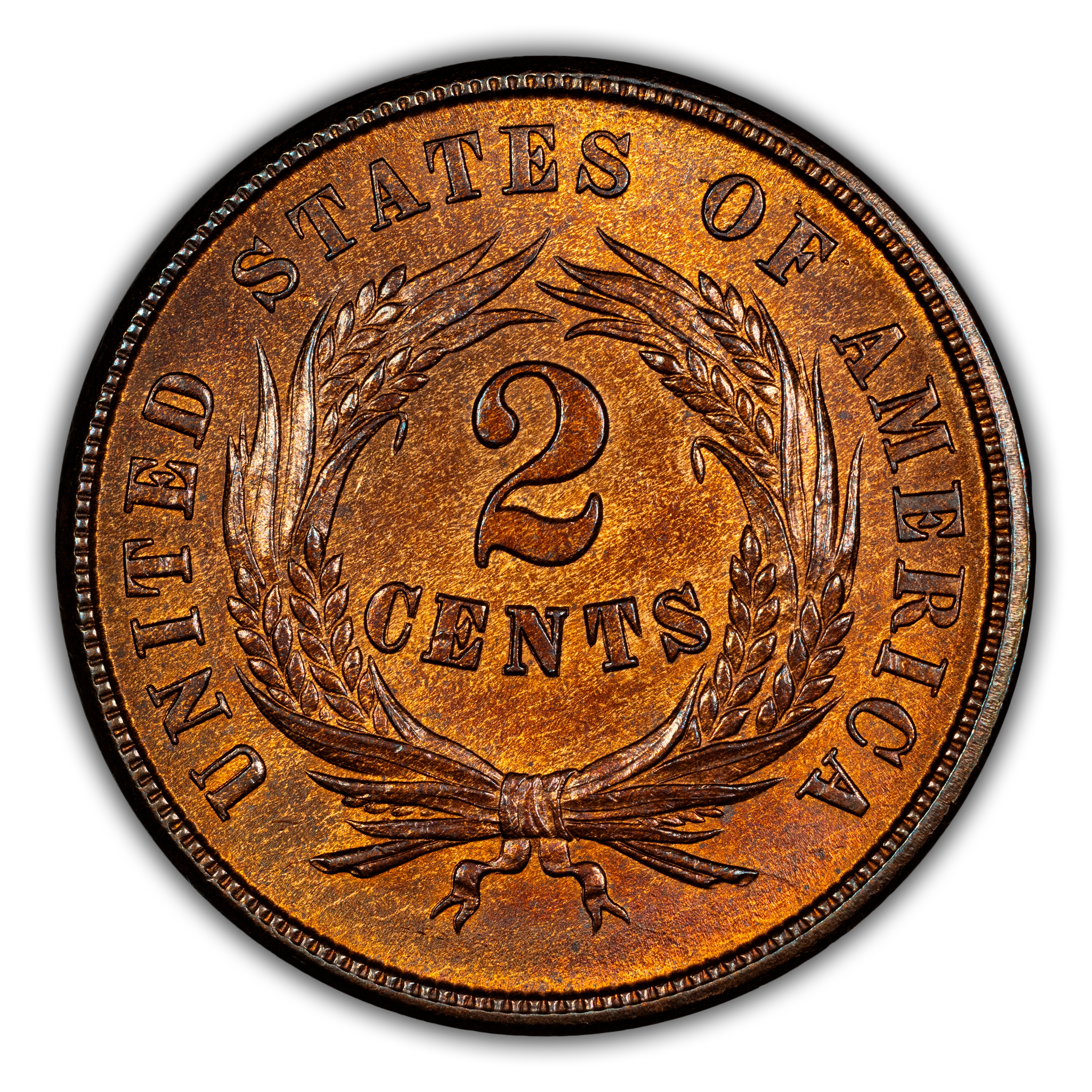1865 2c Plain 5 MS RB thumbnail 13