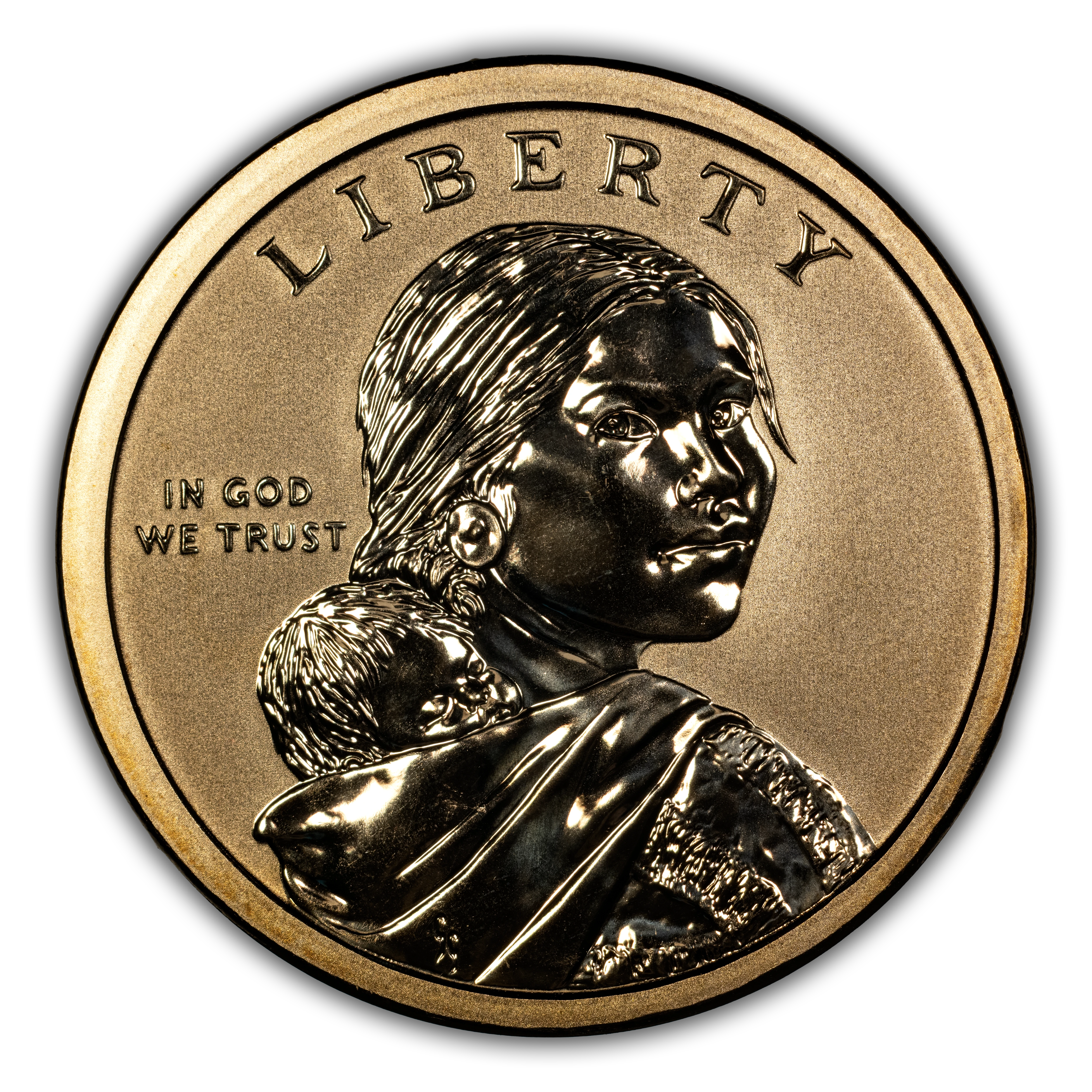 2018-S $1 Native American, Jim Thorpe, Reverse Proof PR