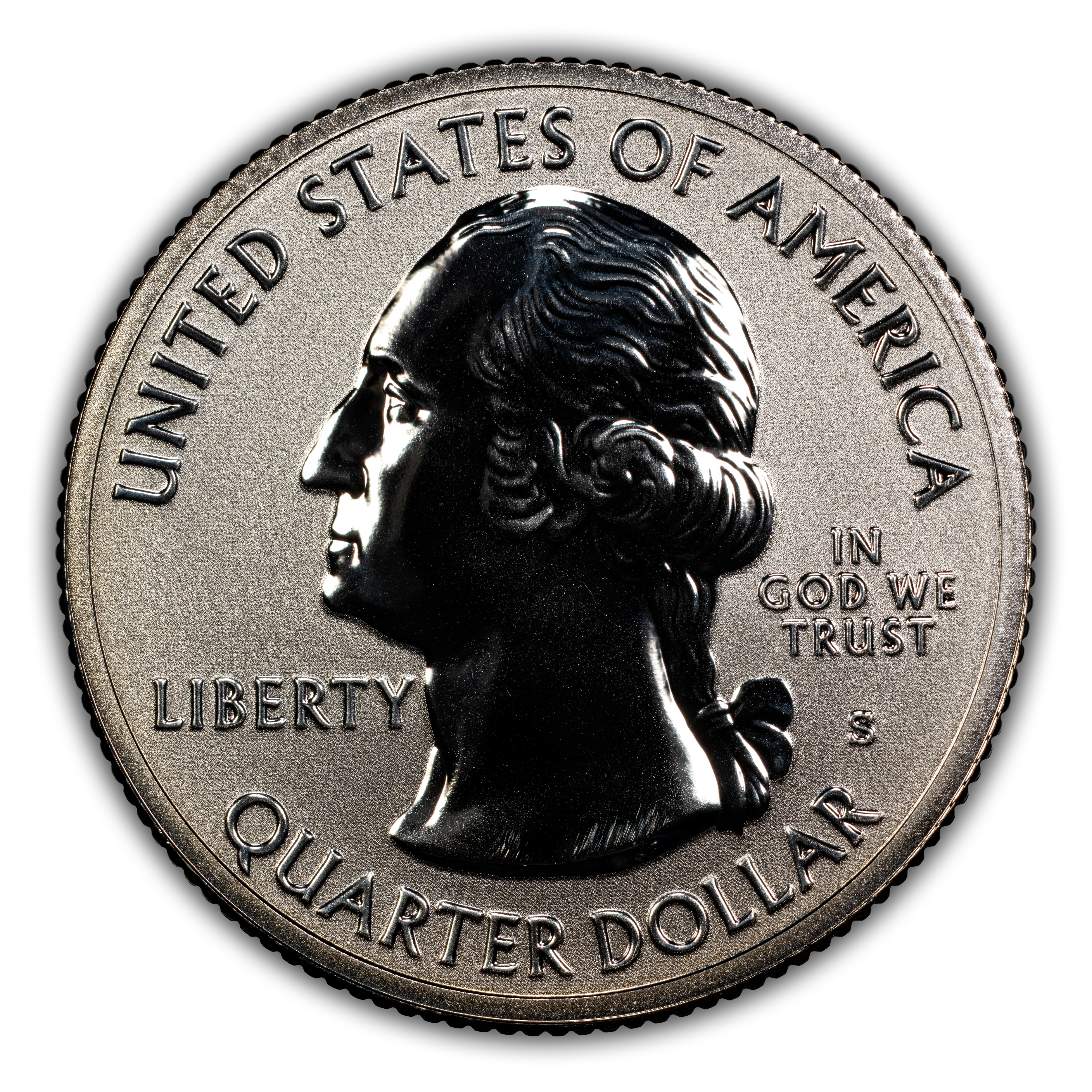 2018-S 25c Pictured Rocks, Silver, Reverse Proof PR