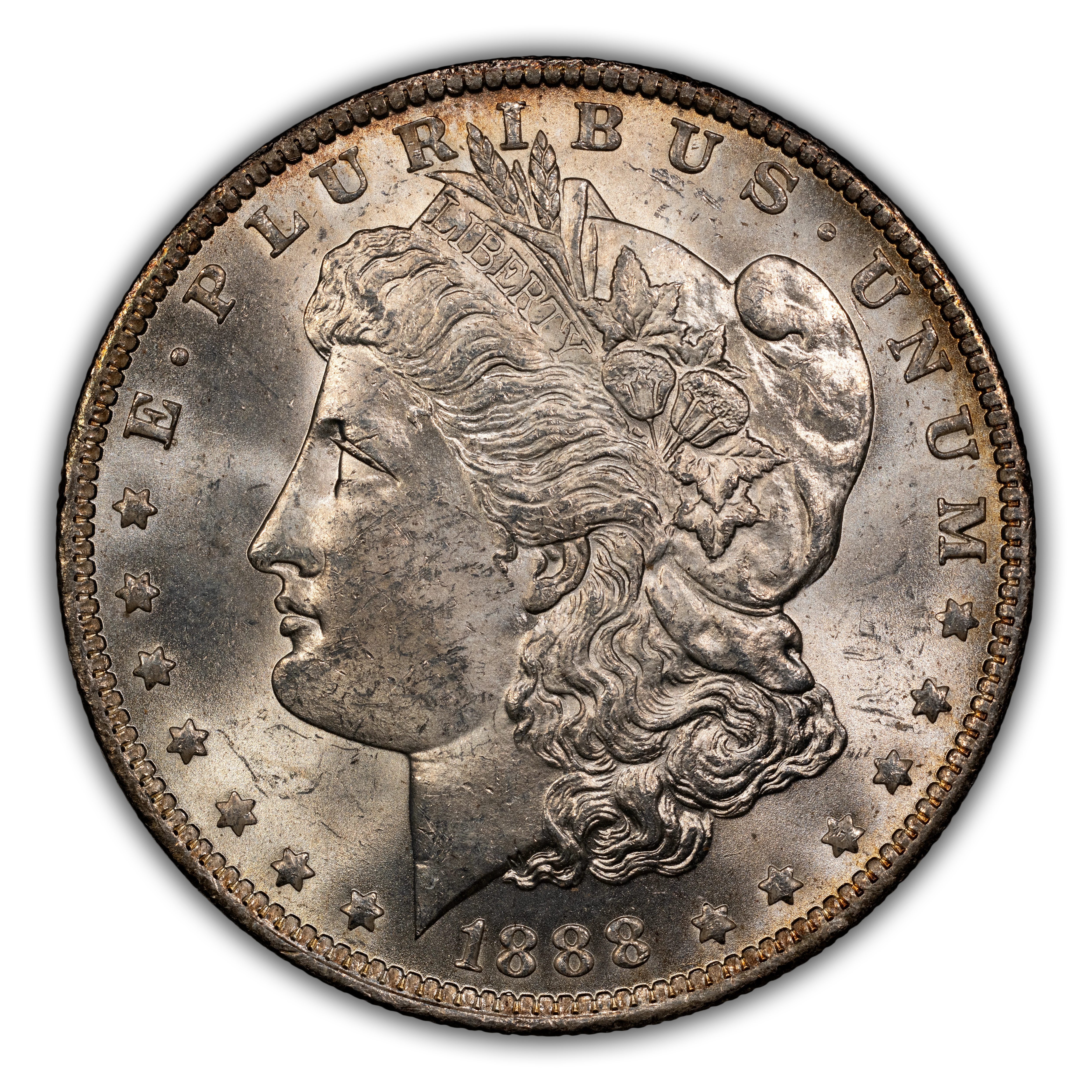 1888-O $1  Doubled Arrows, VAM-9  MS thumbnail 2