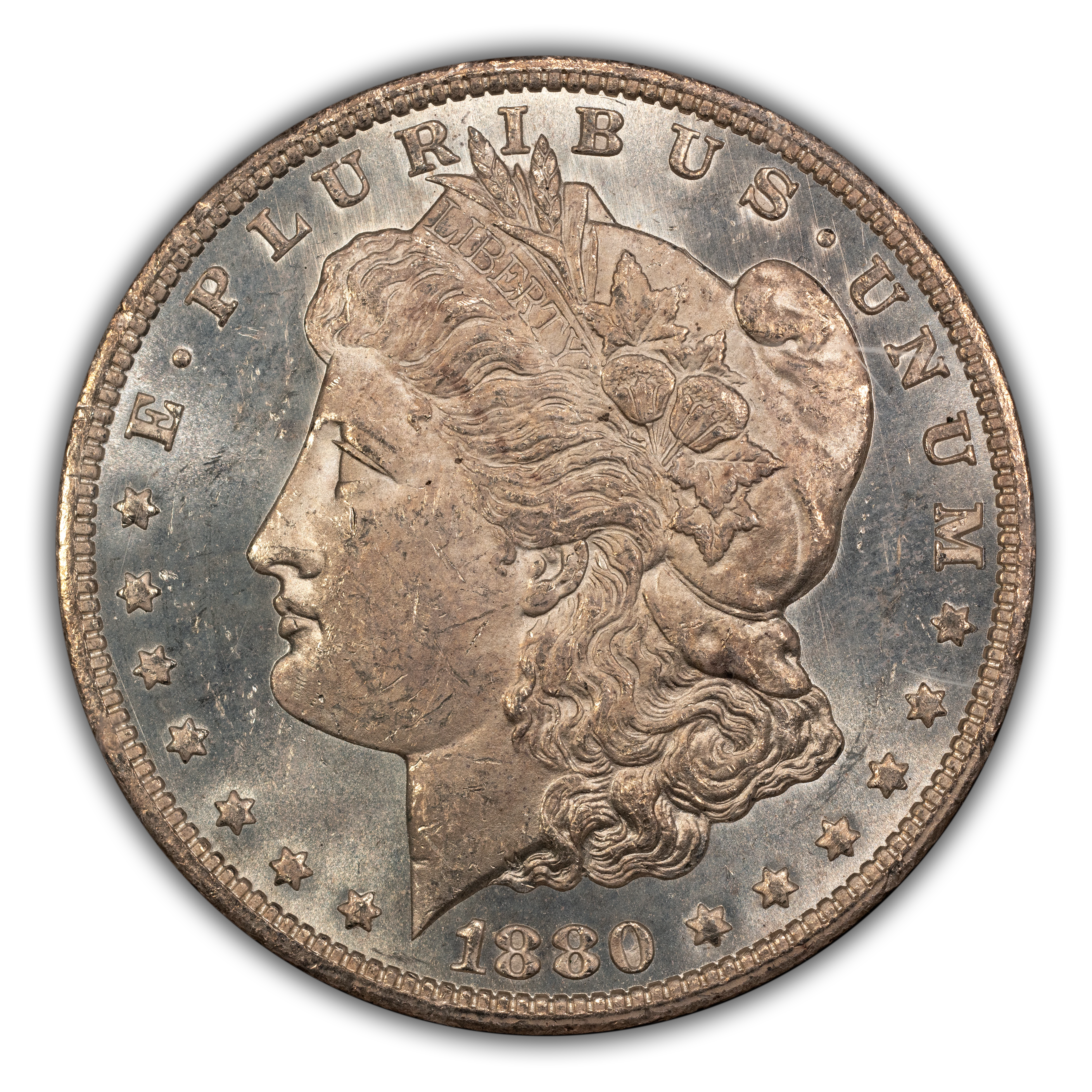1880/79-CC $1  Reverse of 1878, GSA Hoard, Hard package, VAM-4 MS thumbnail 2