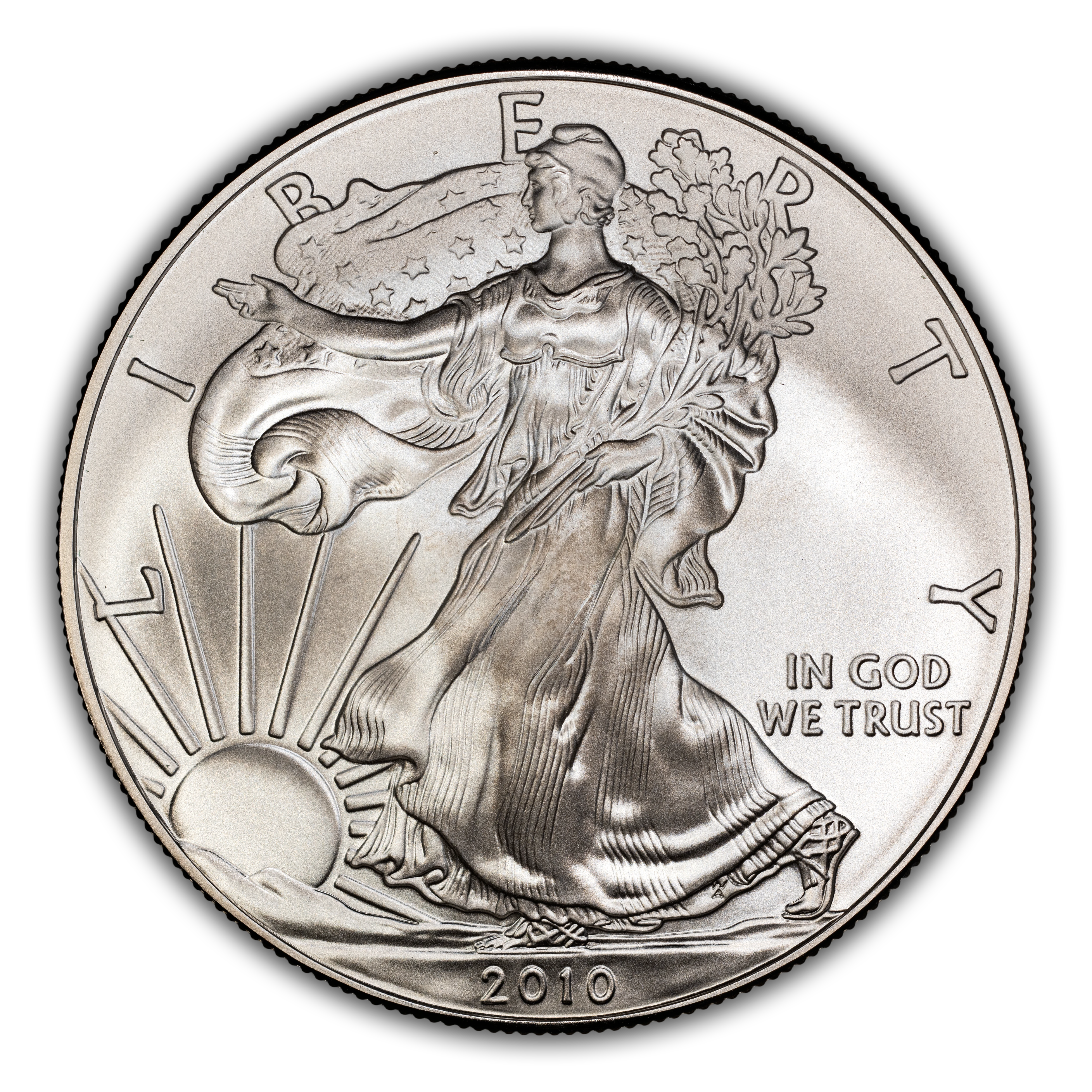 2010 $1 Silver Eagle MS