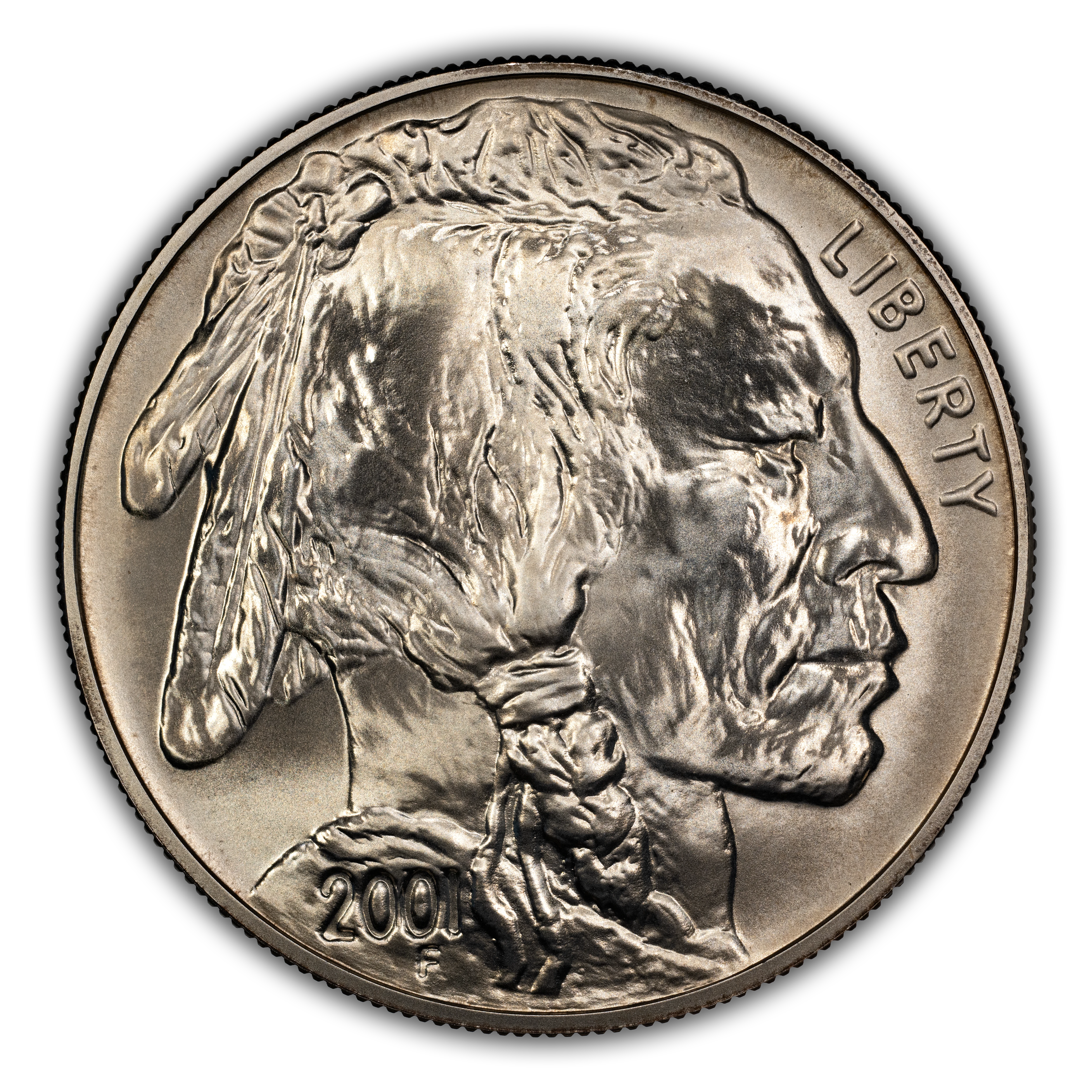 2001-D S$1 American Buffalo MS