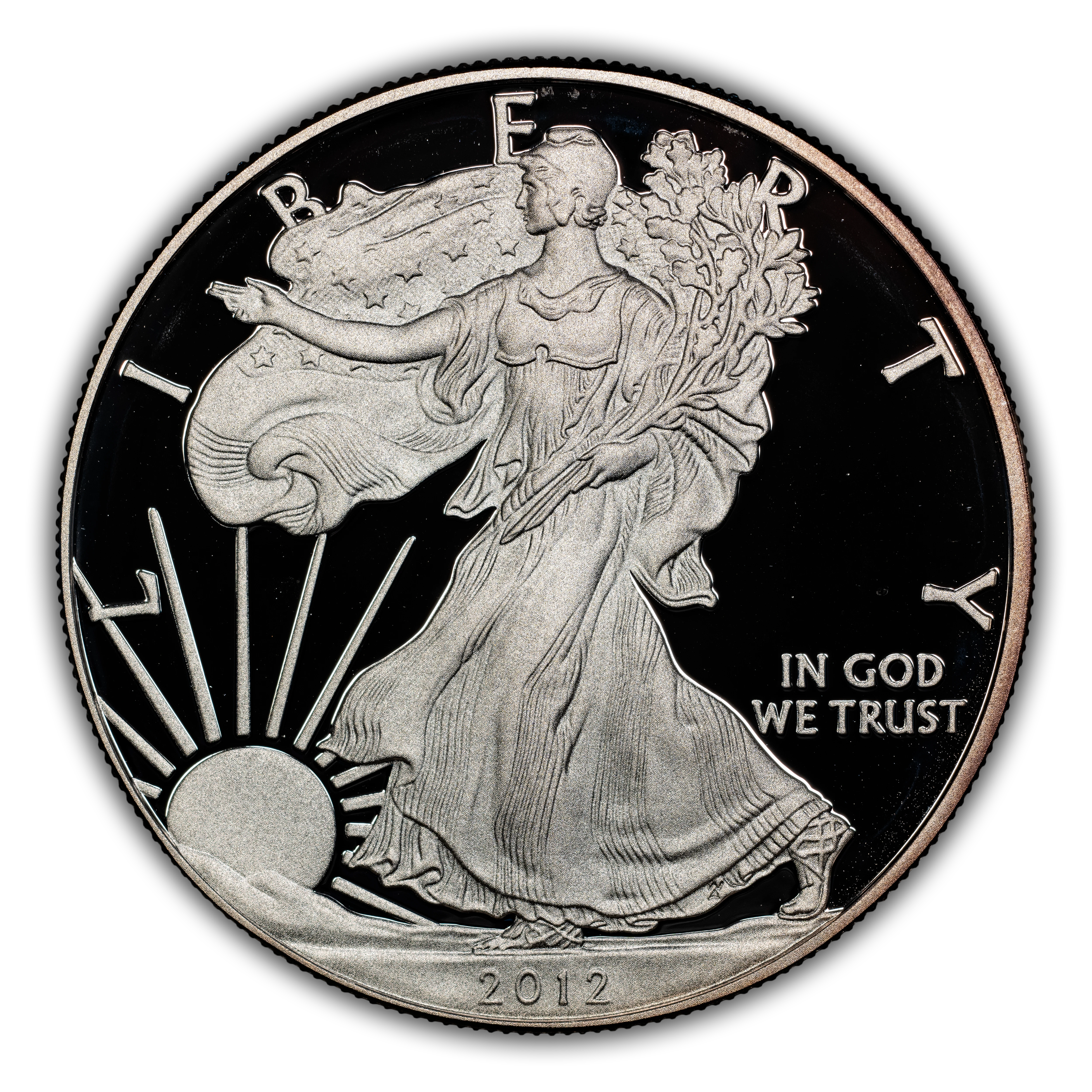 2012-W $1 Silver Eagle PR DCAM