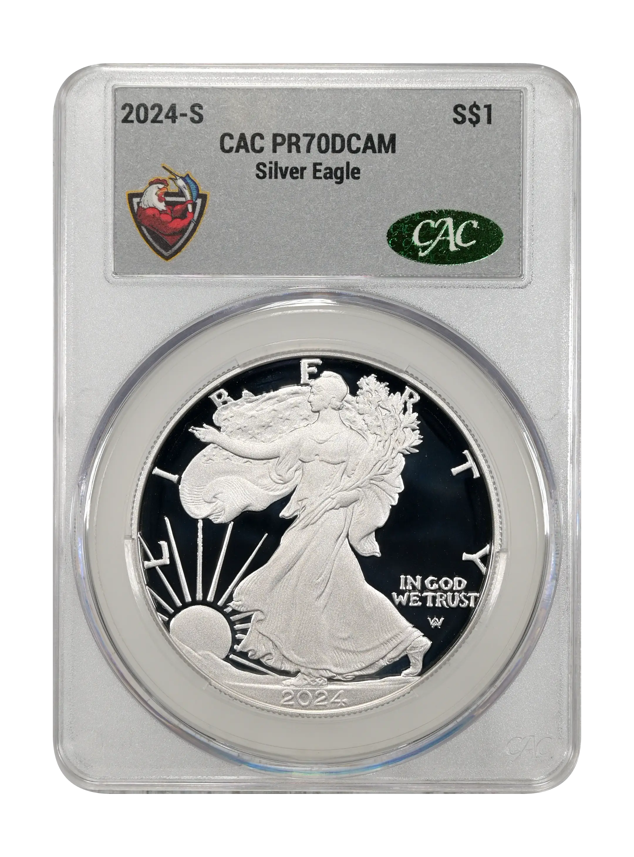 2024-S $1  Silver Eagle PR DCAM thumbnail 18