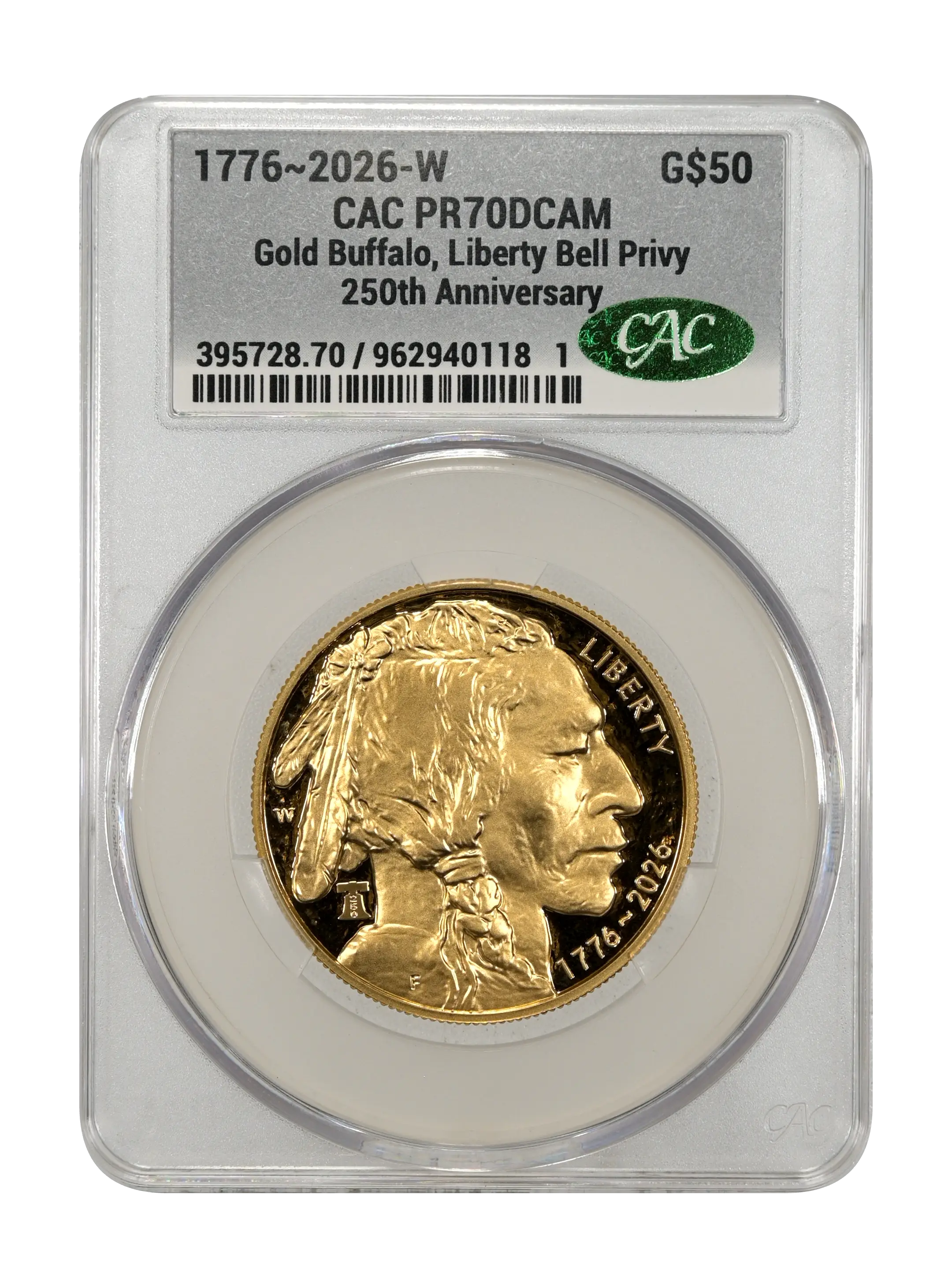 1776~2026-W G$50  Gold Buffalo PR DCAM thumbnail 11