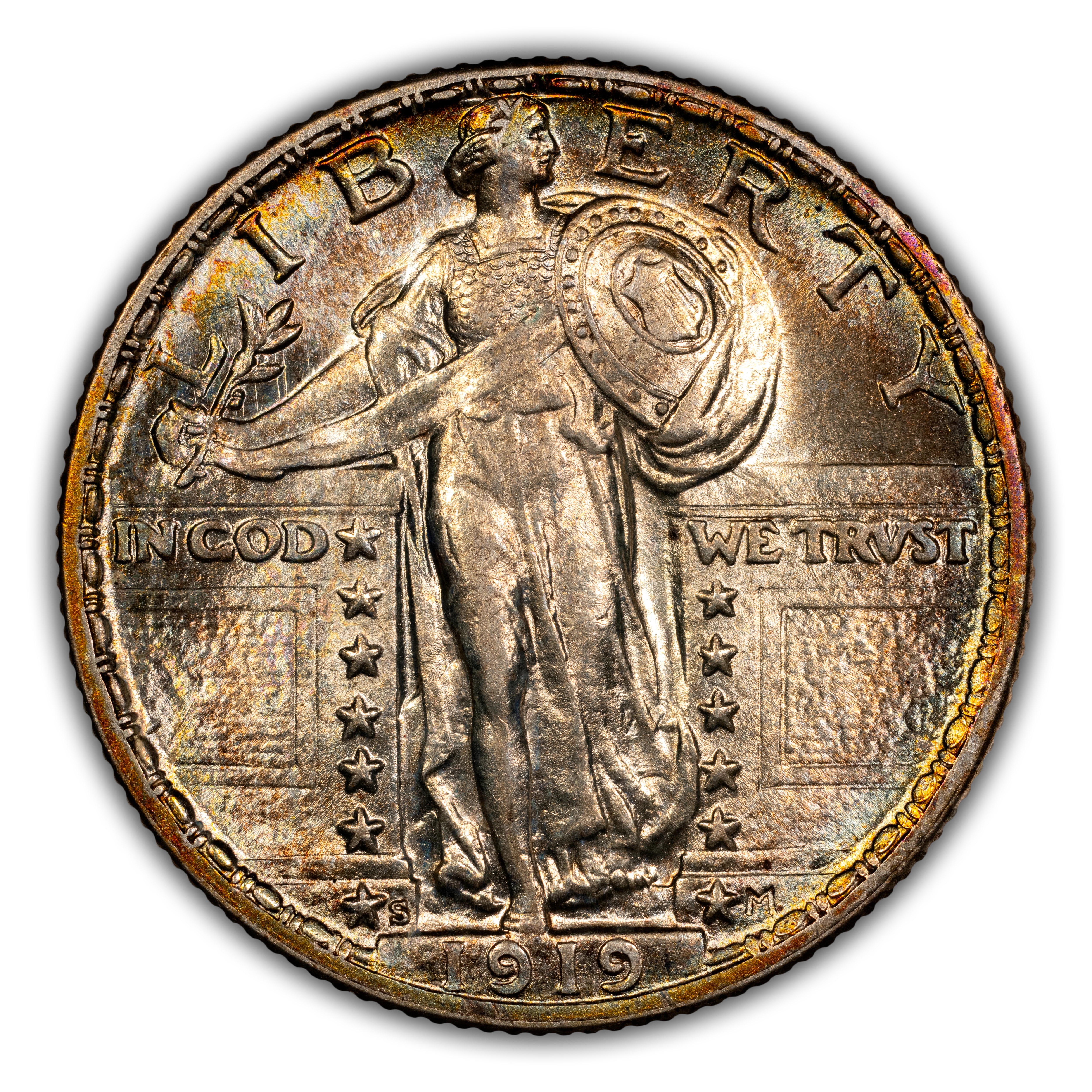 1919-S 25c MS FH thumbnail 3