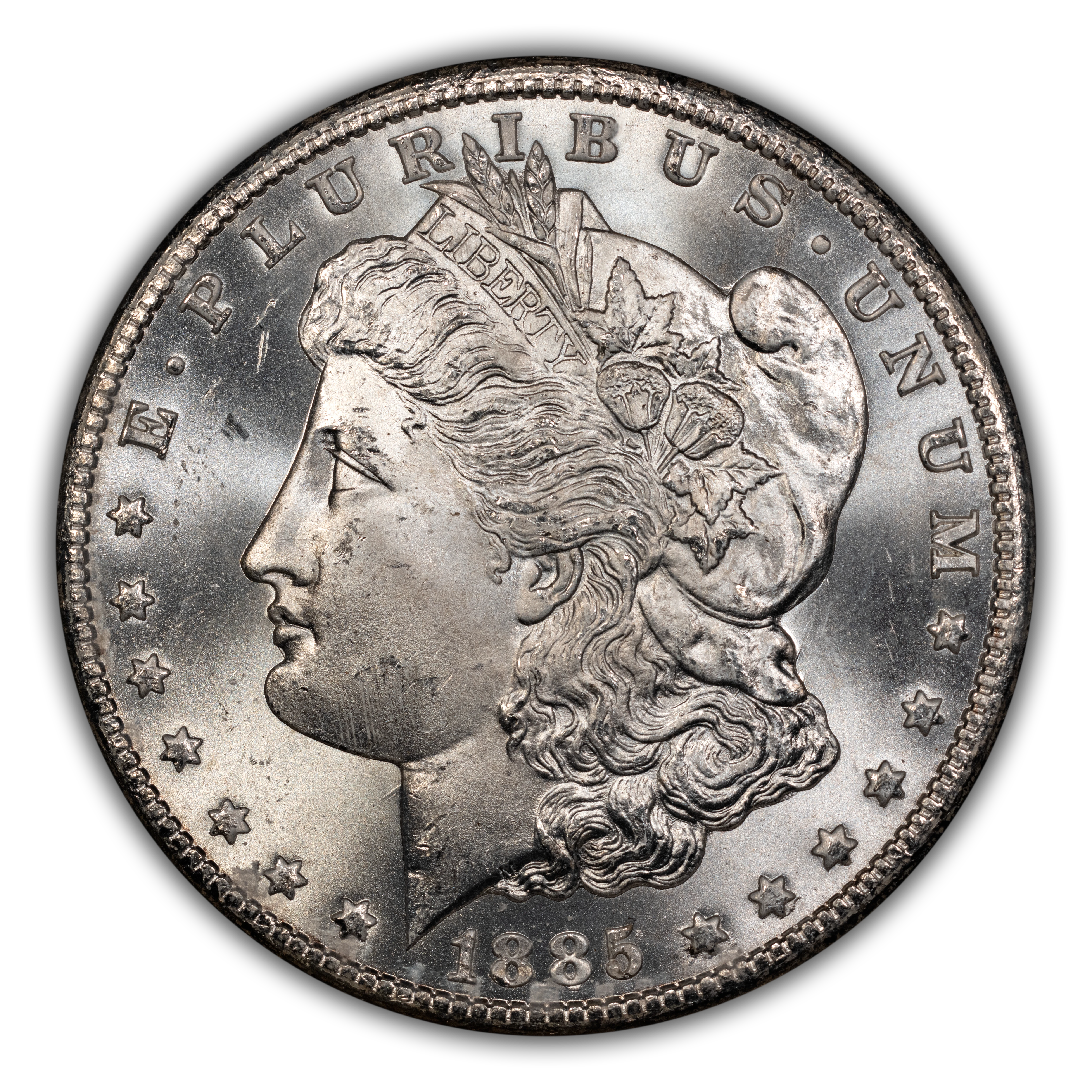 1885-CC $1  GSA Hoard, Doubled Dash, VAM-4  MS thumbnail 3