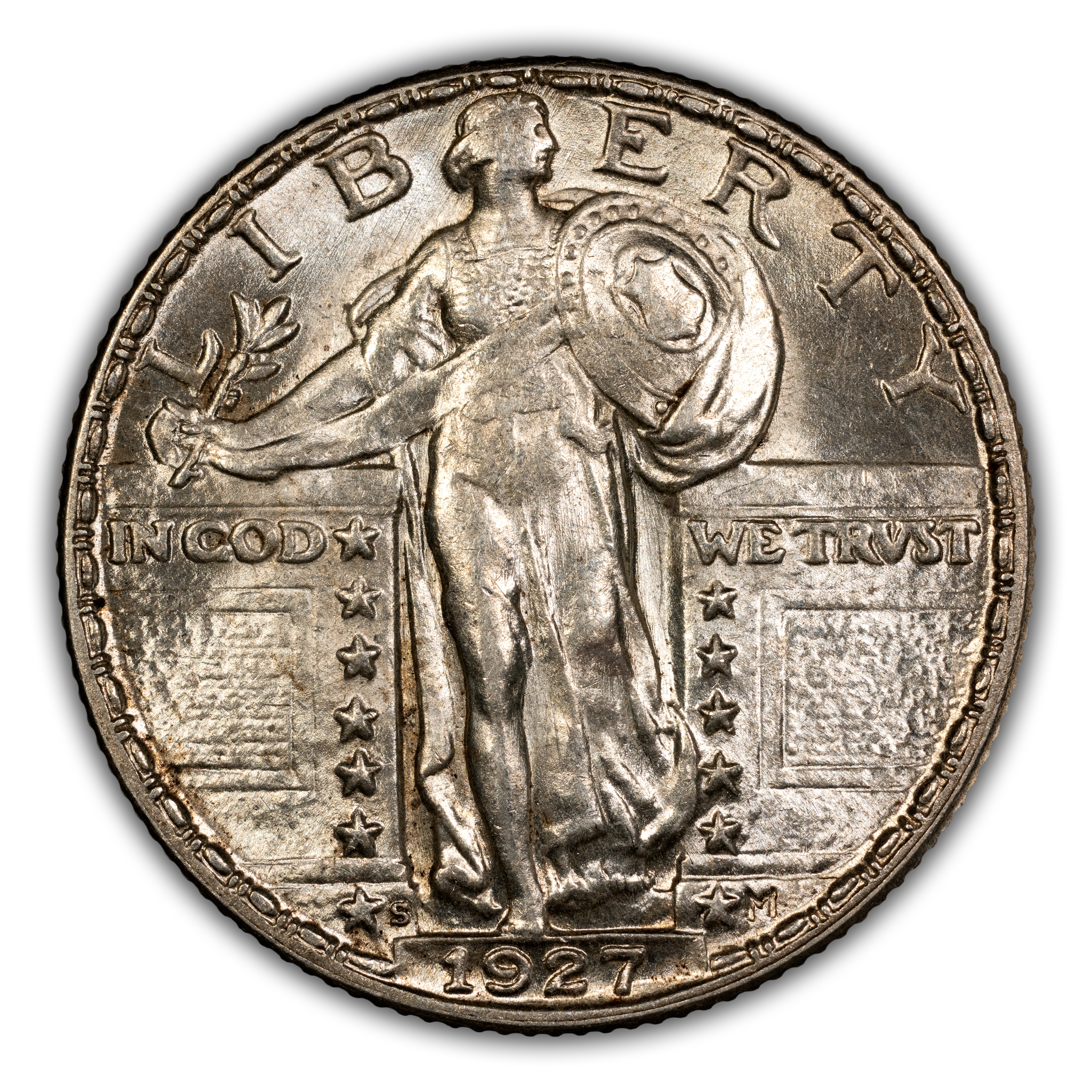 1927-S 25c MS