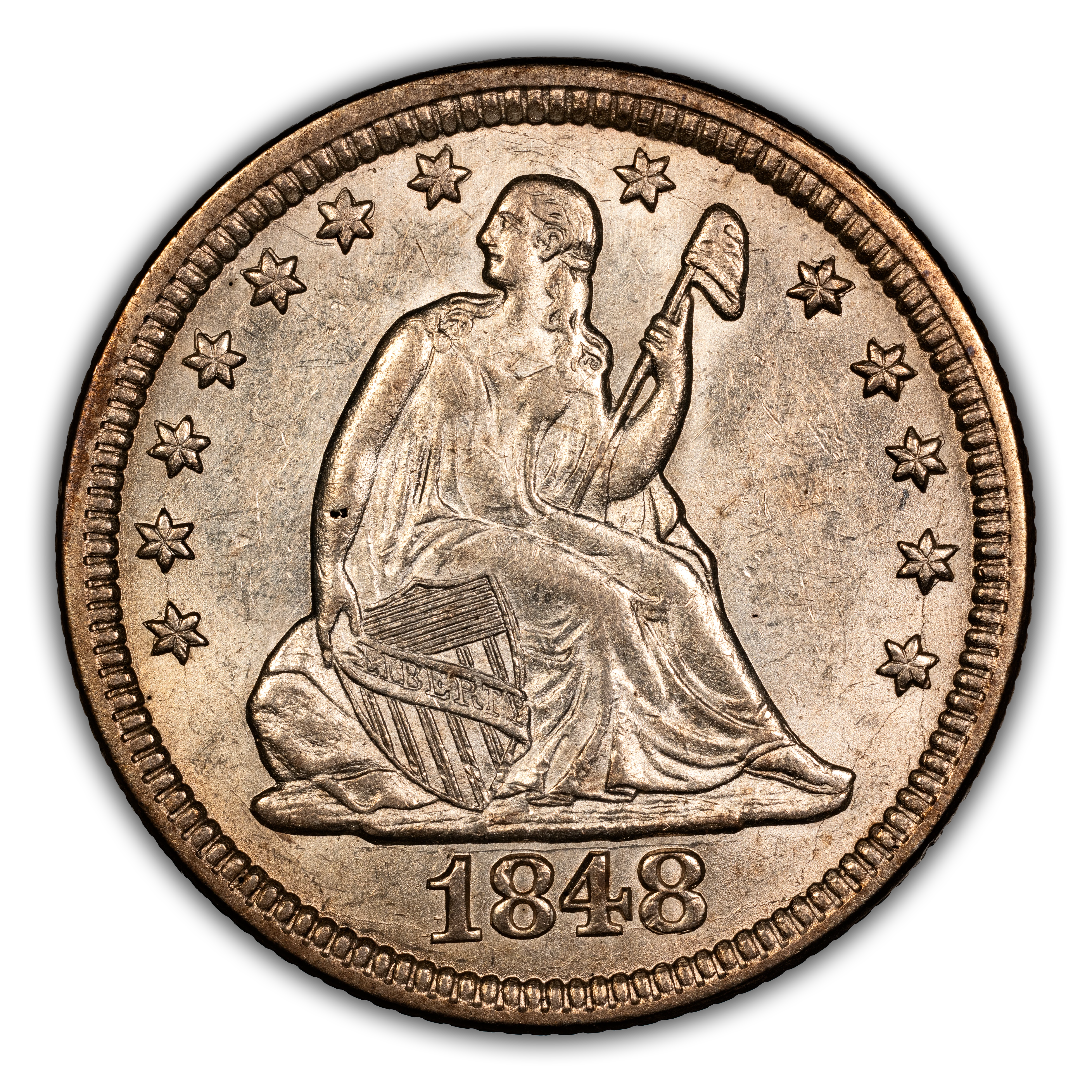 1848 25c MS