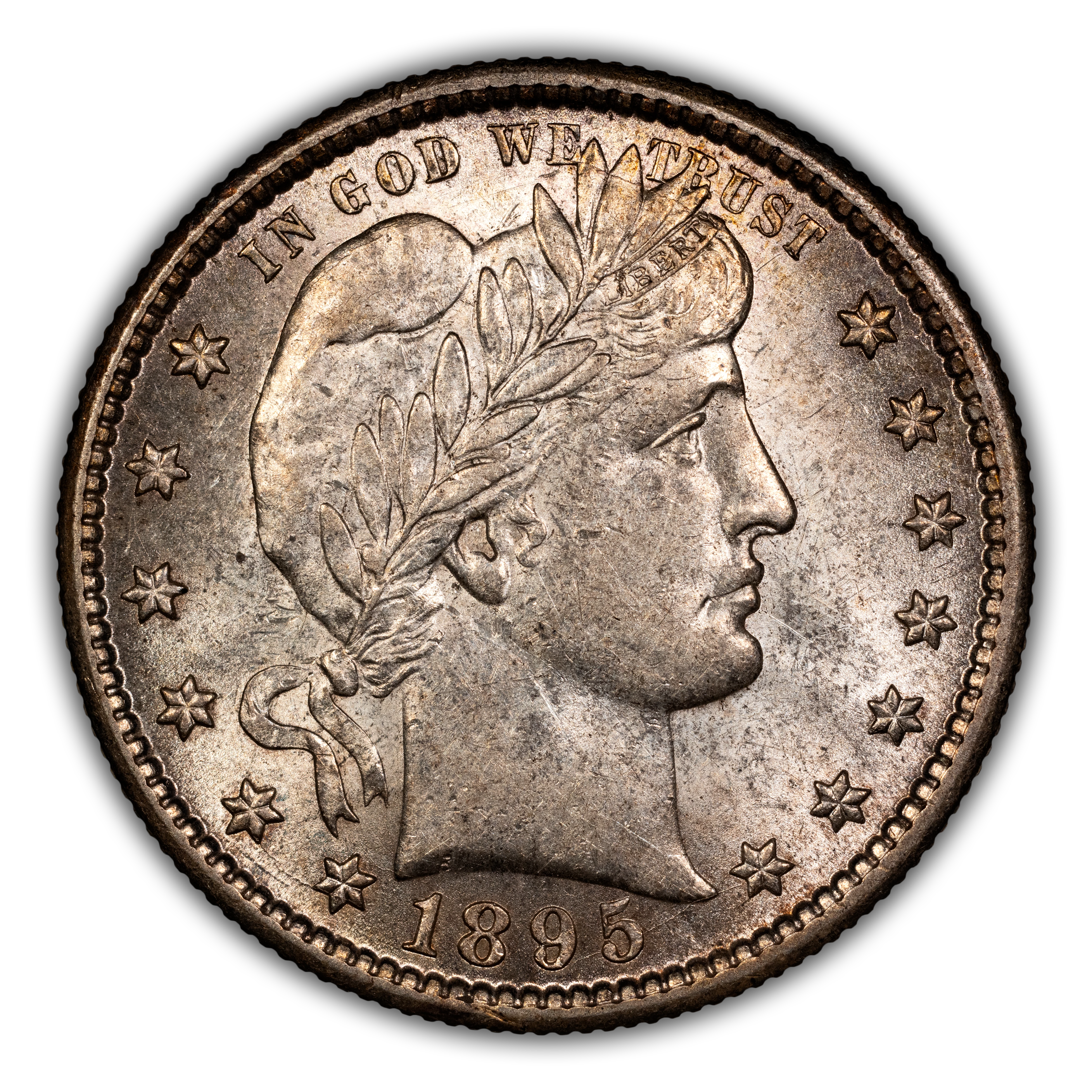 1895-S 25c MS
