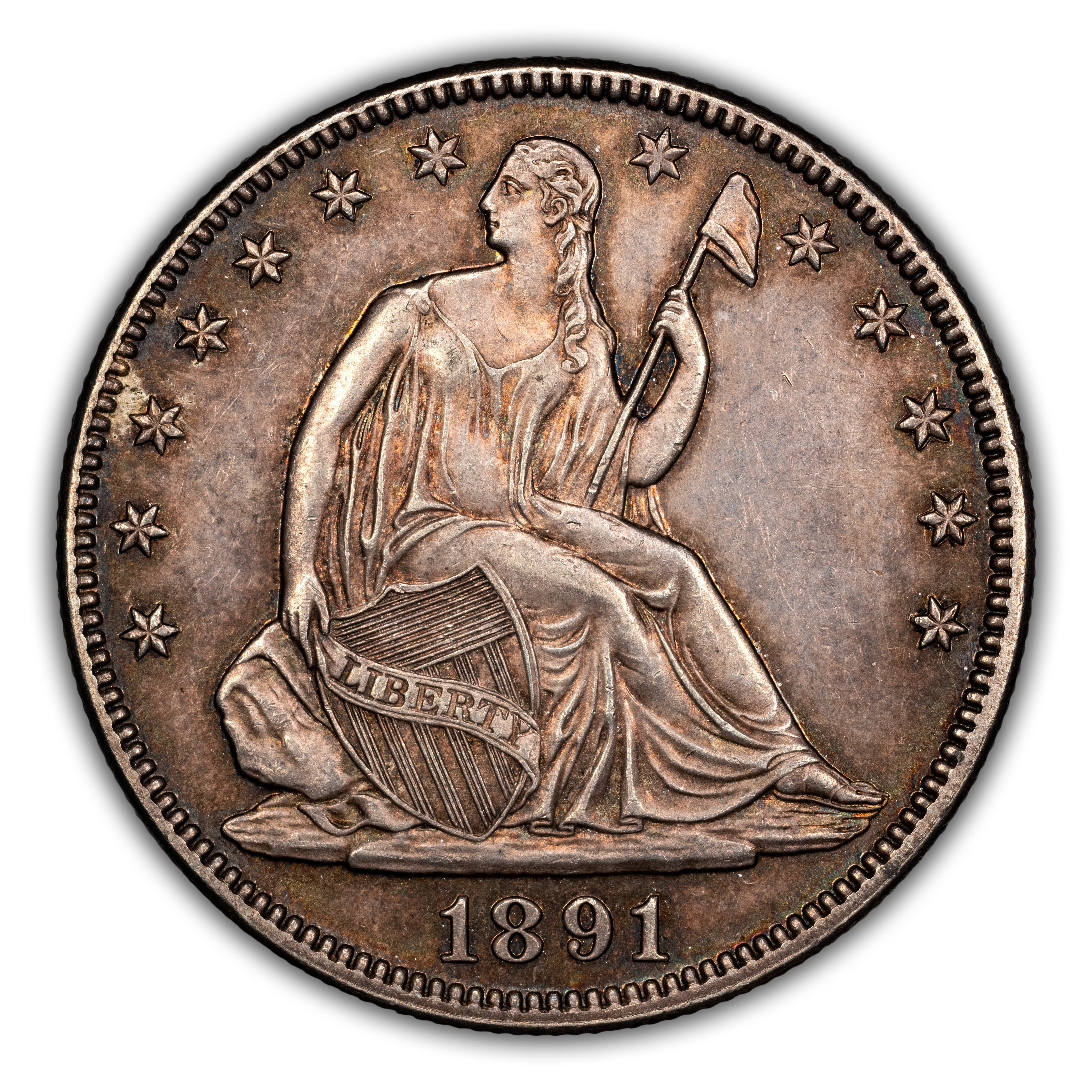 1891 50c MS