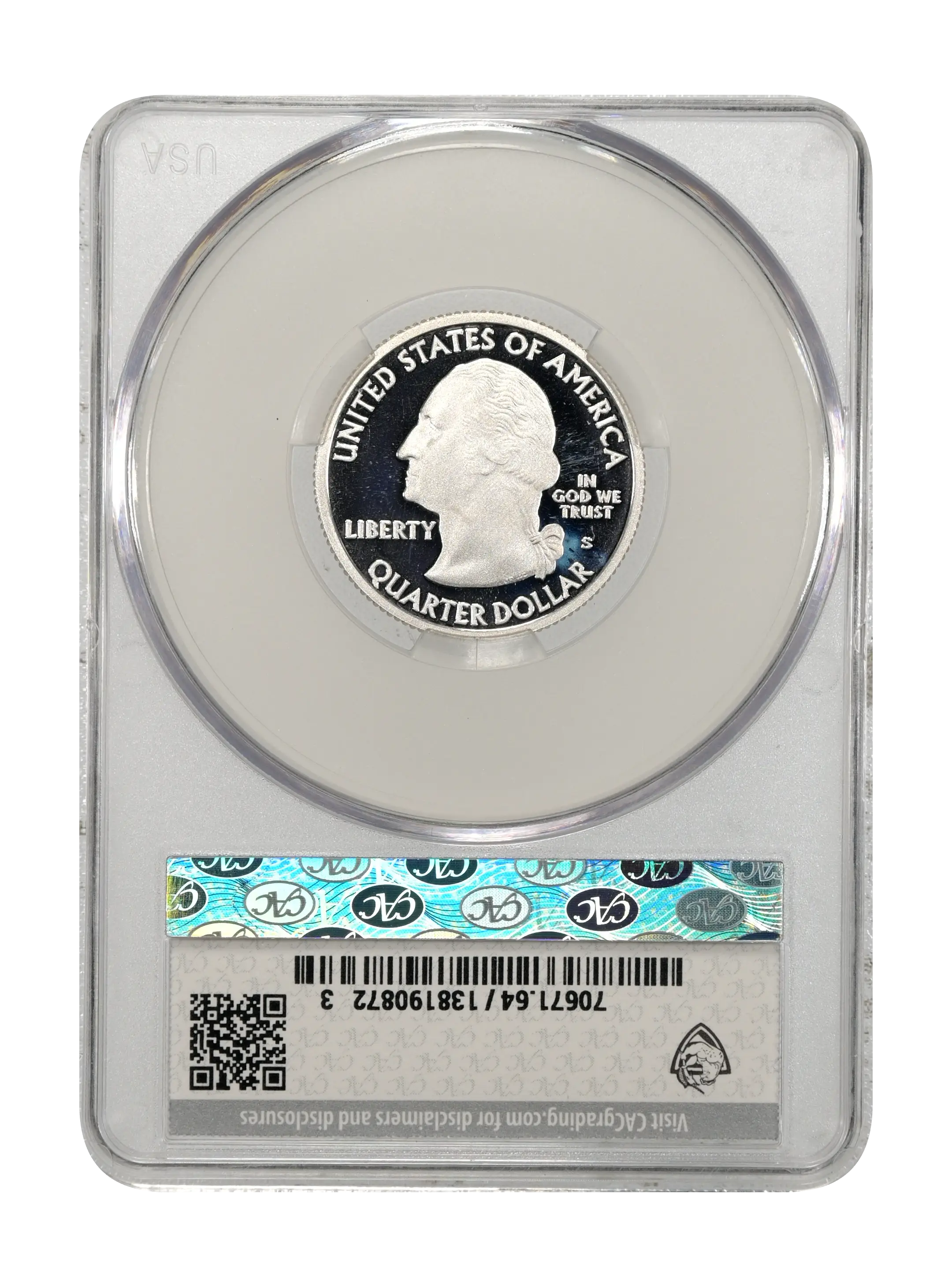 2009-S 25c U.S. Virgin Islands, Silver PR DCAM thumbnail 11