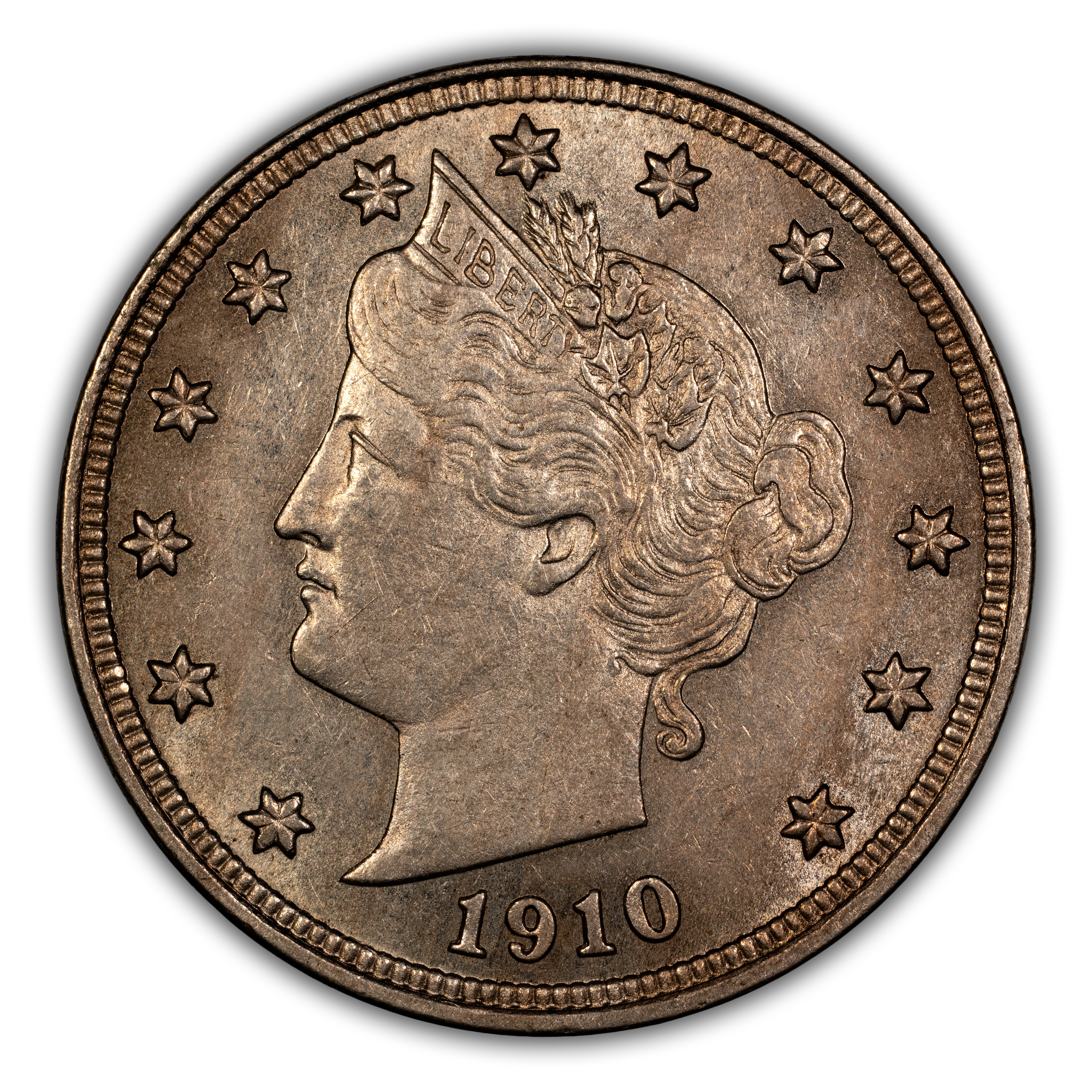 1910 5c MS