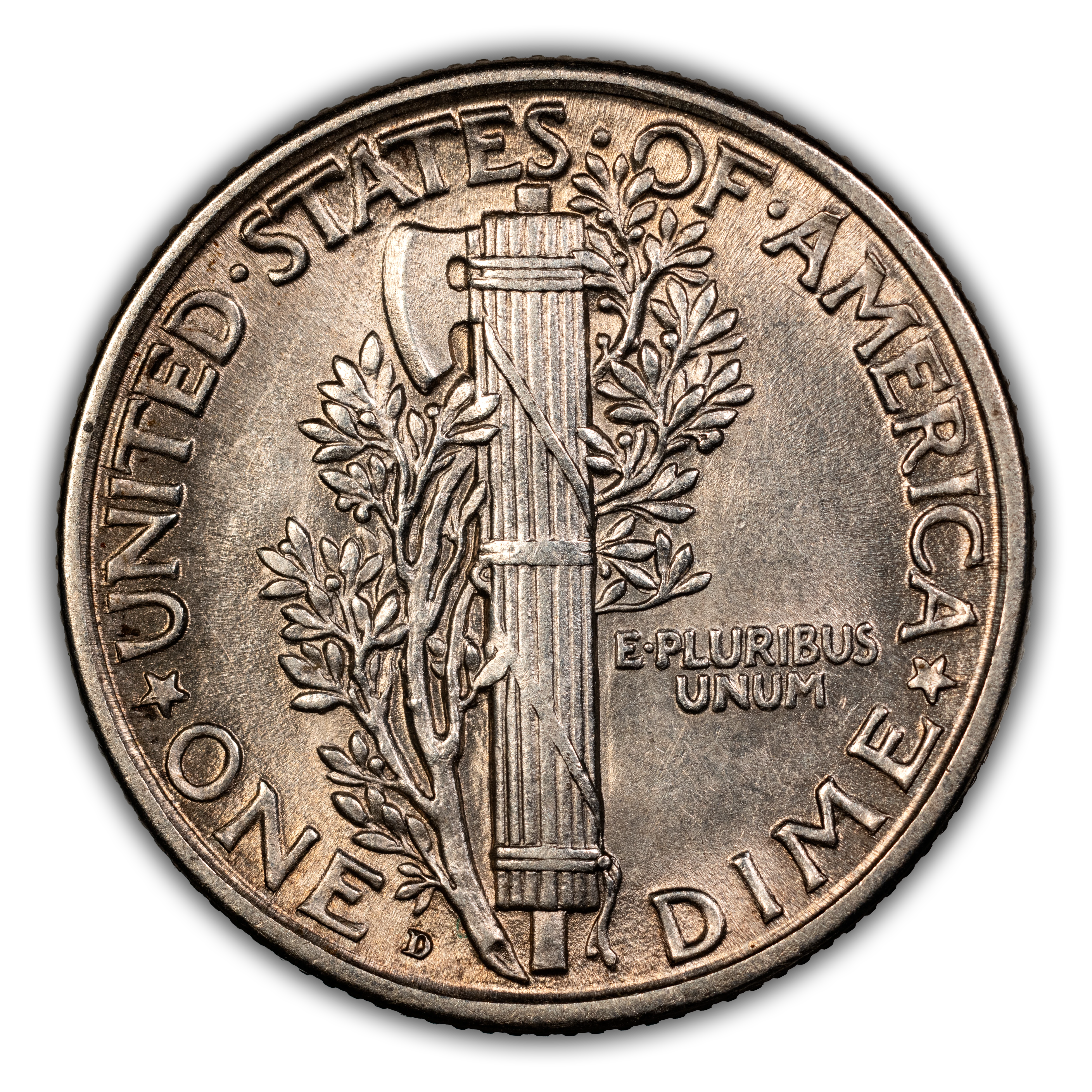 1919-D 10c AU53 CAC thumbnail 22