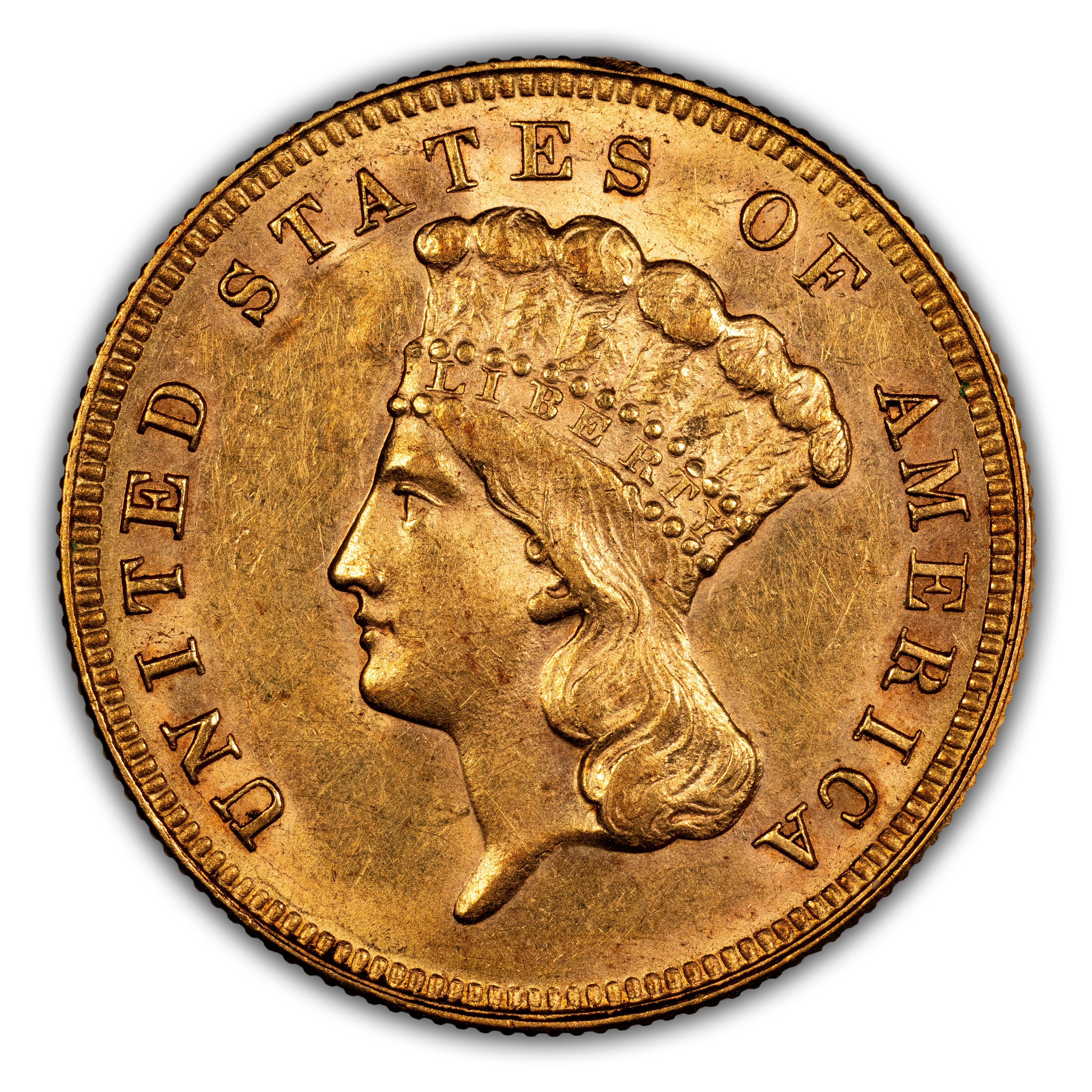 1889 $3 MS