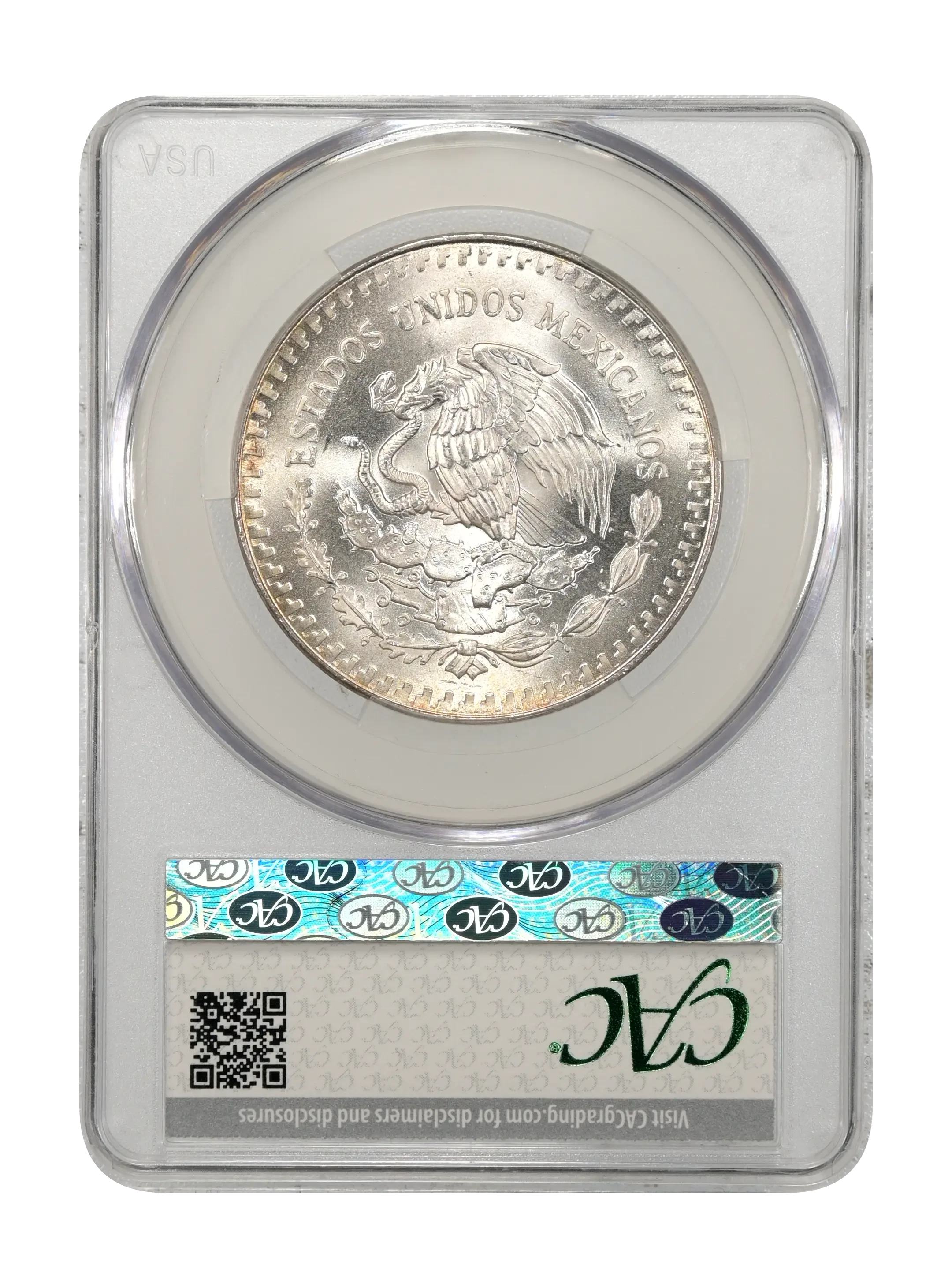 Mexico 1989 Silver 1 Onza Libertad Coin Values & Prices | Greysheet