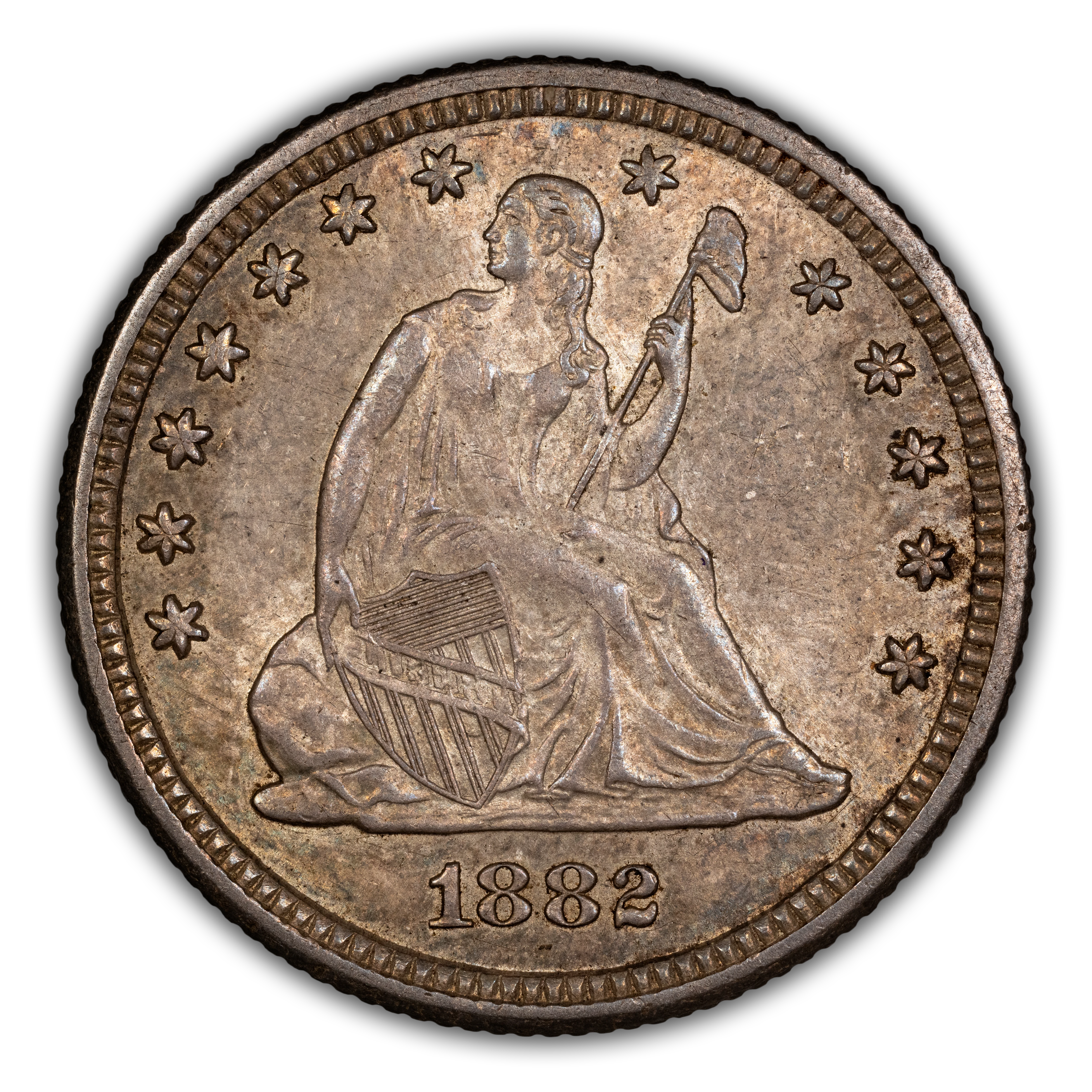 1882 25c MS