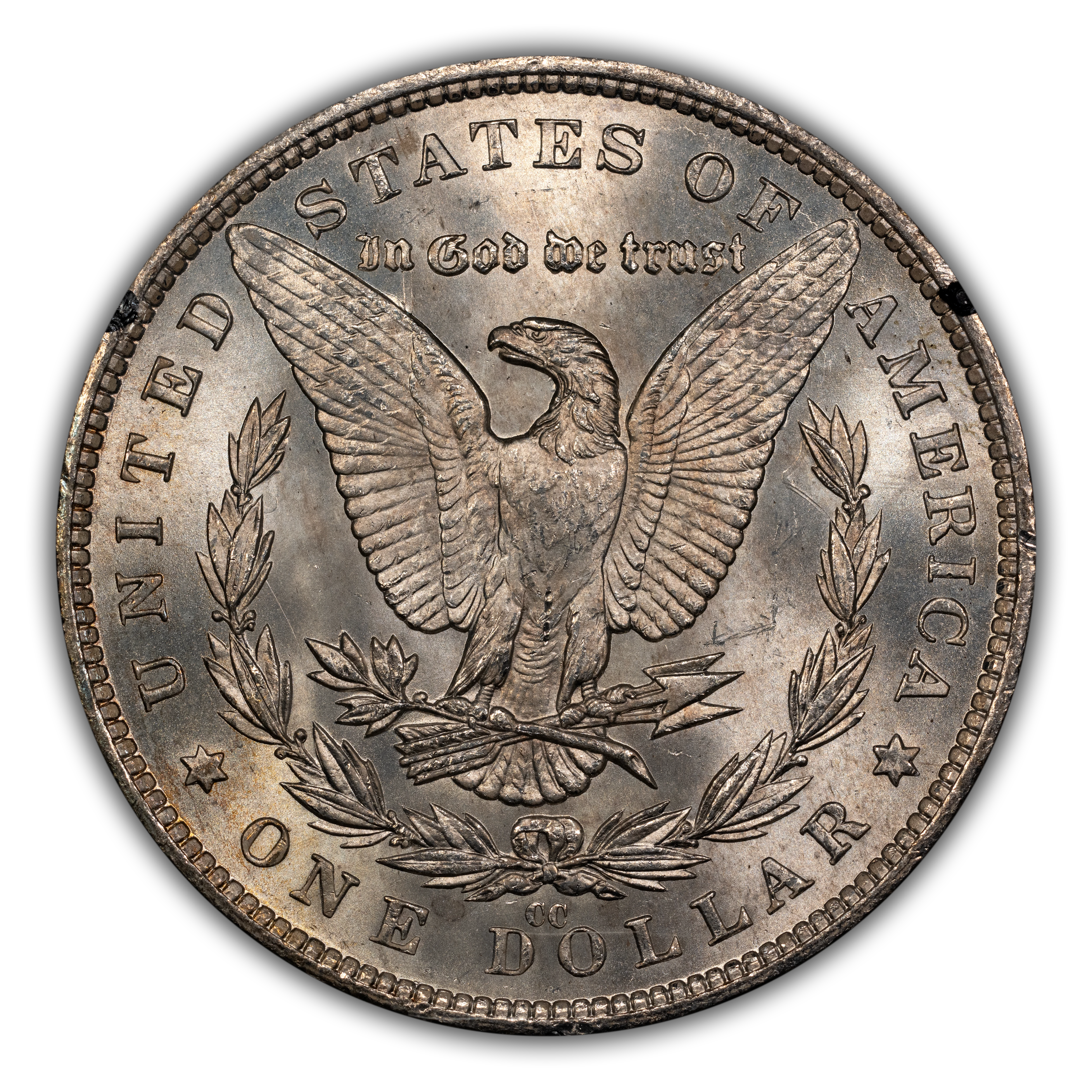 1882-CC $1  GSA Hoard, Clashed Dies, VAM-3A1 MS thumbnail 2