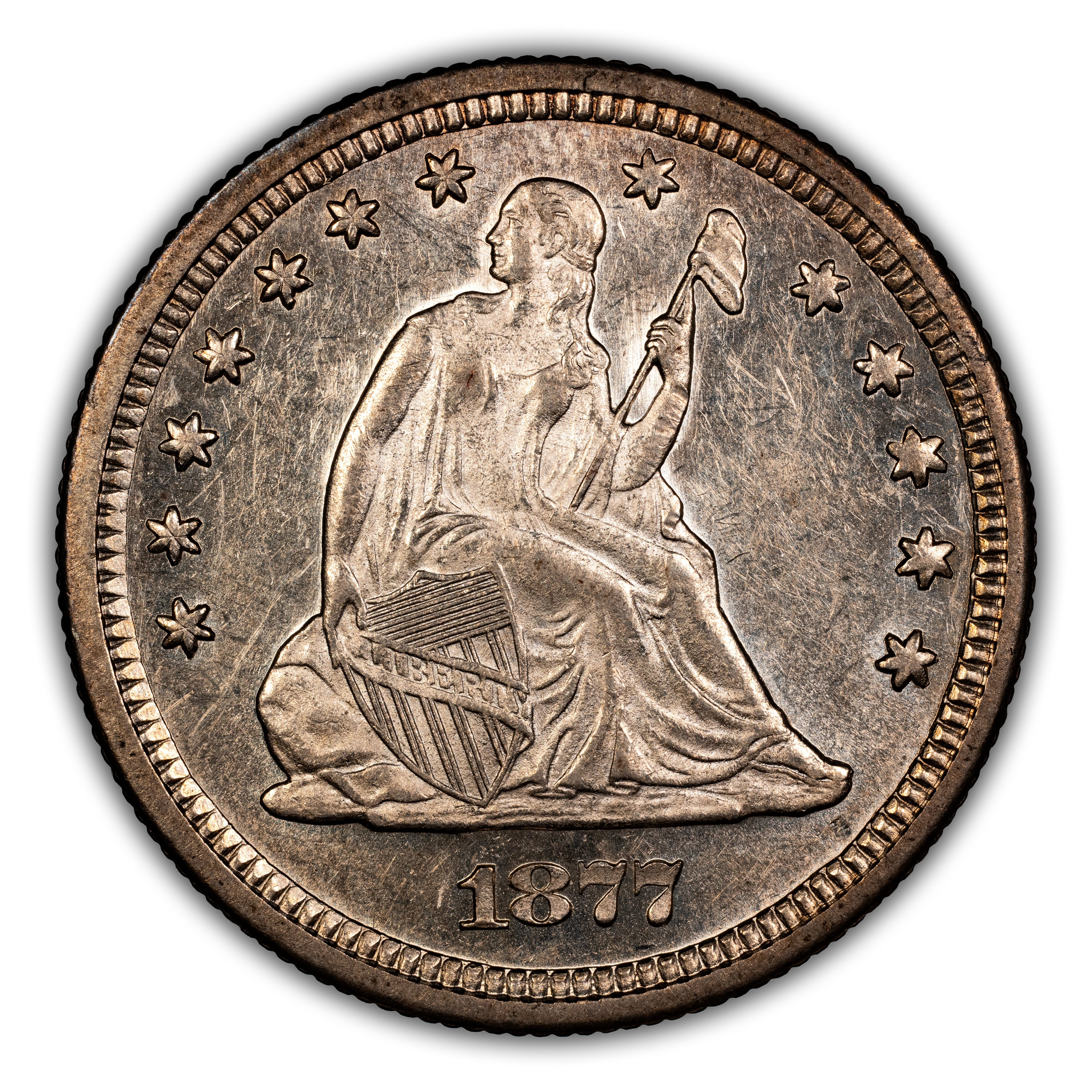 1877-S/S 25c S over Horizontal S MS thumbnail 2