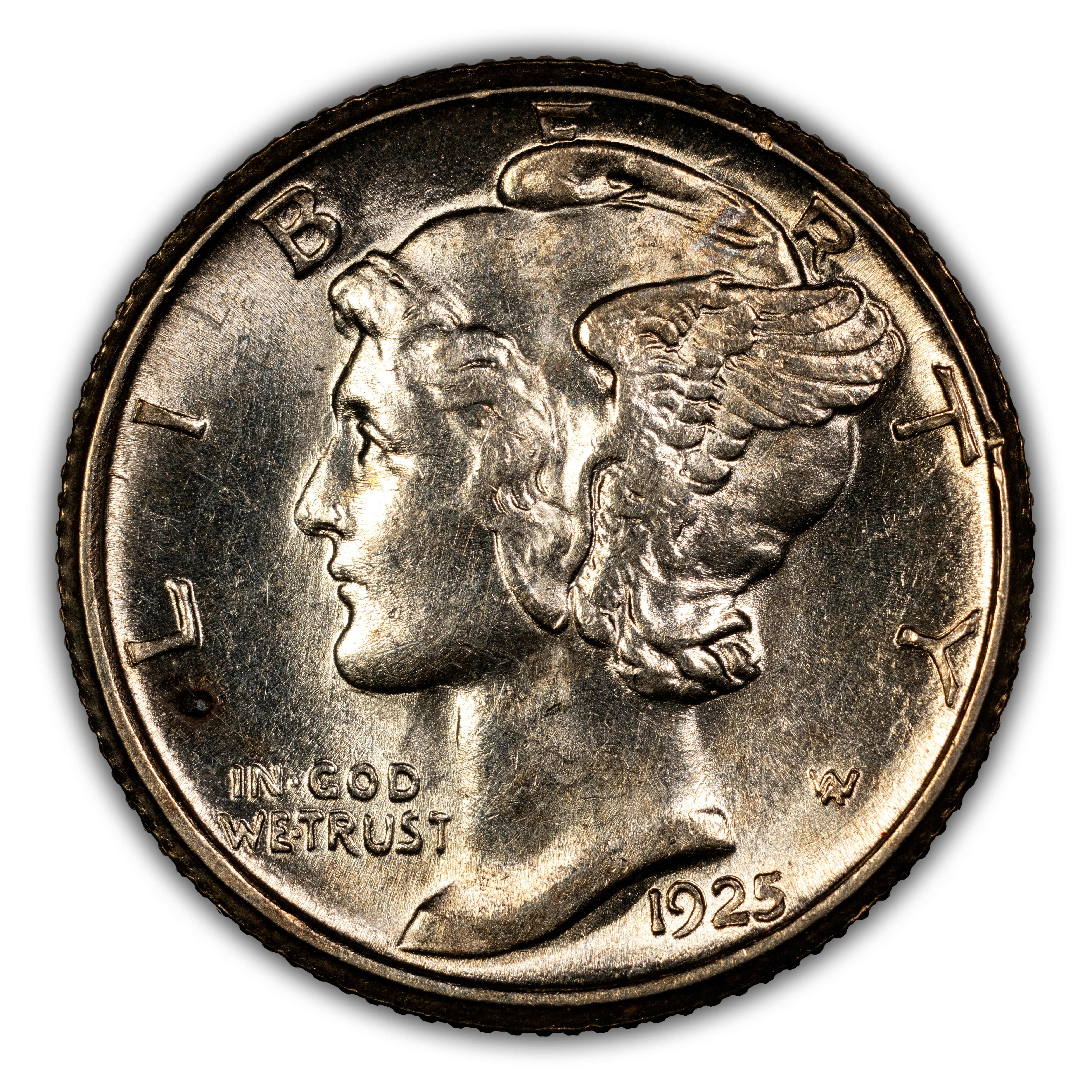 1925-S 10c MS