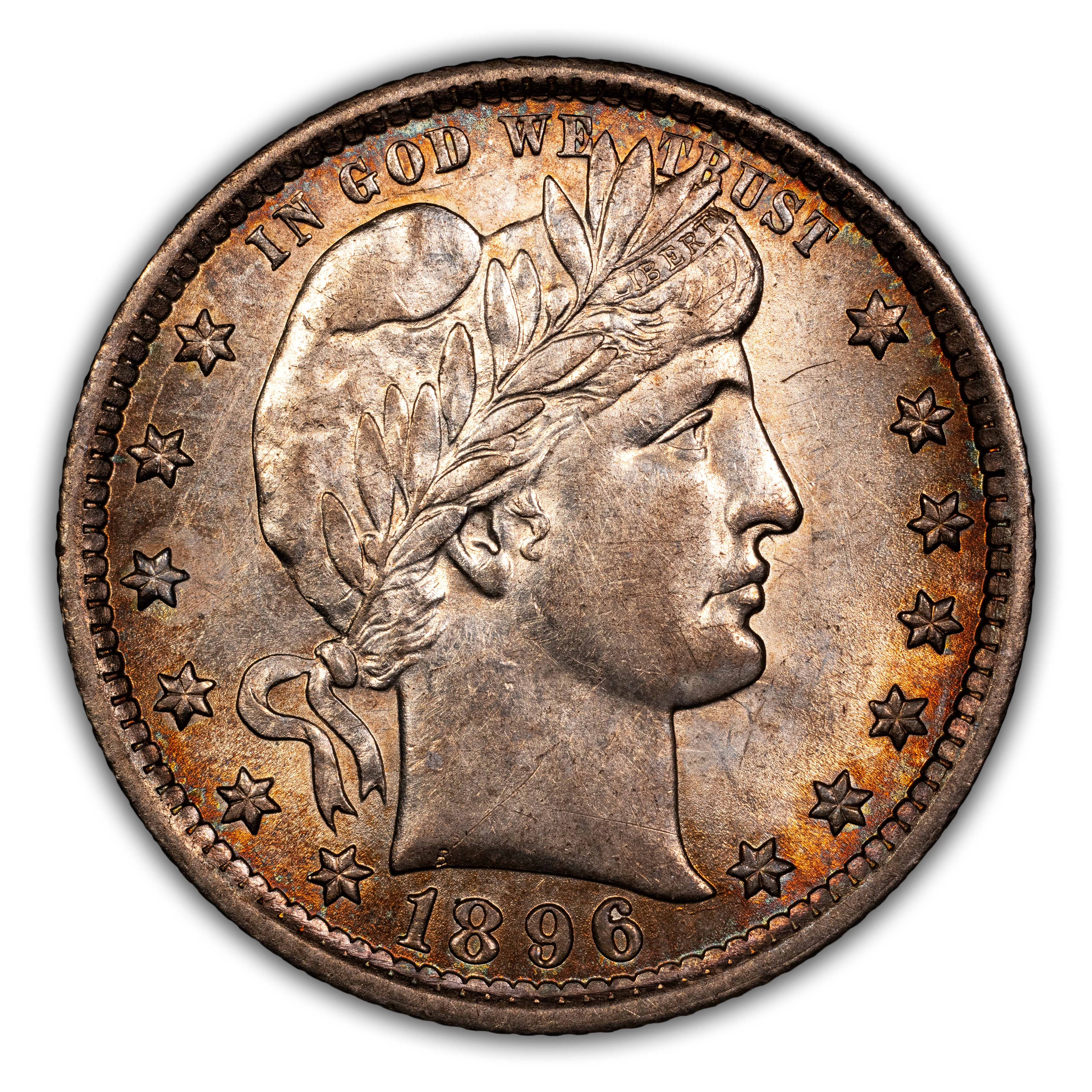 1896-O 25c MS