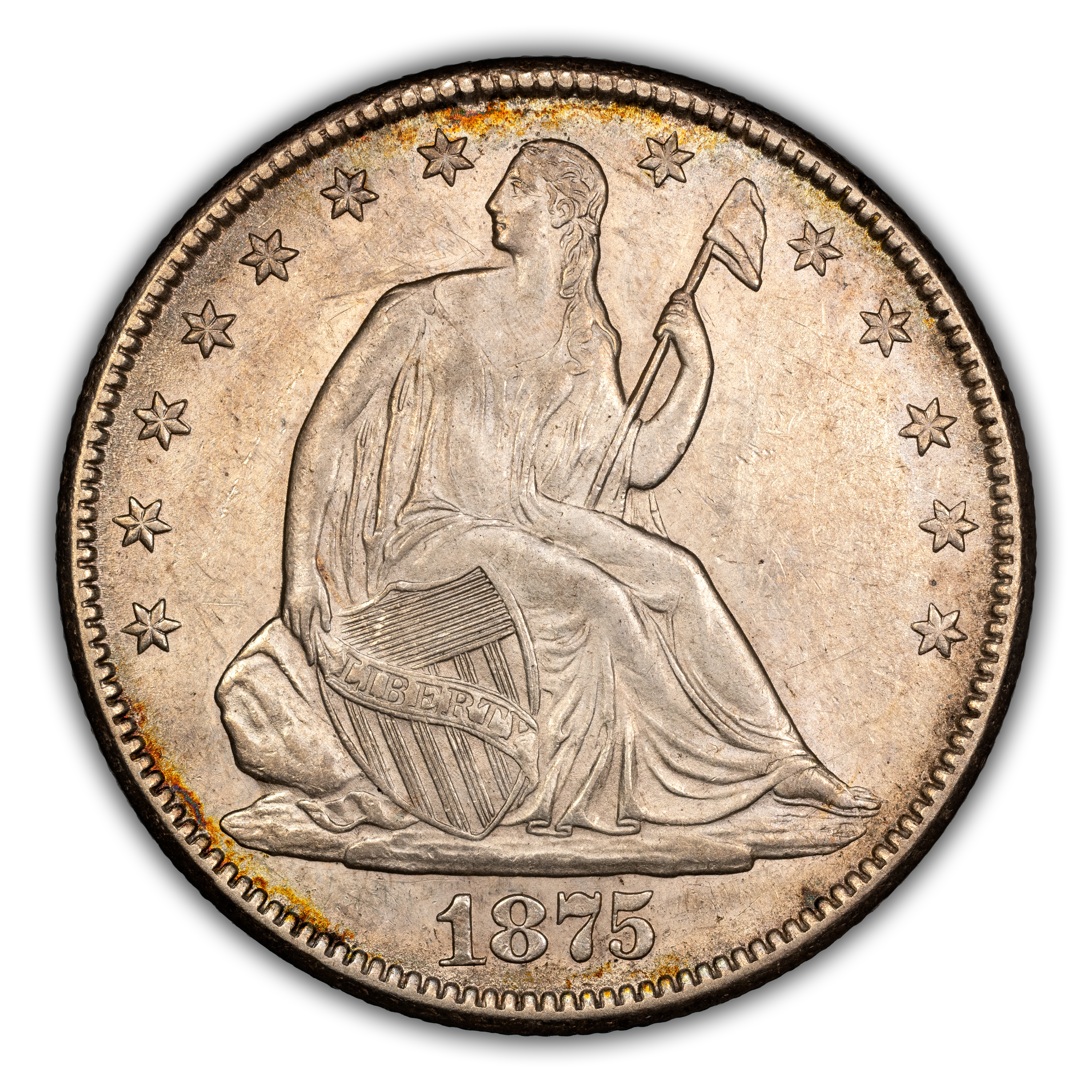 1875-CC 50c MS