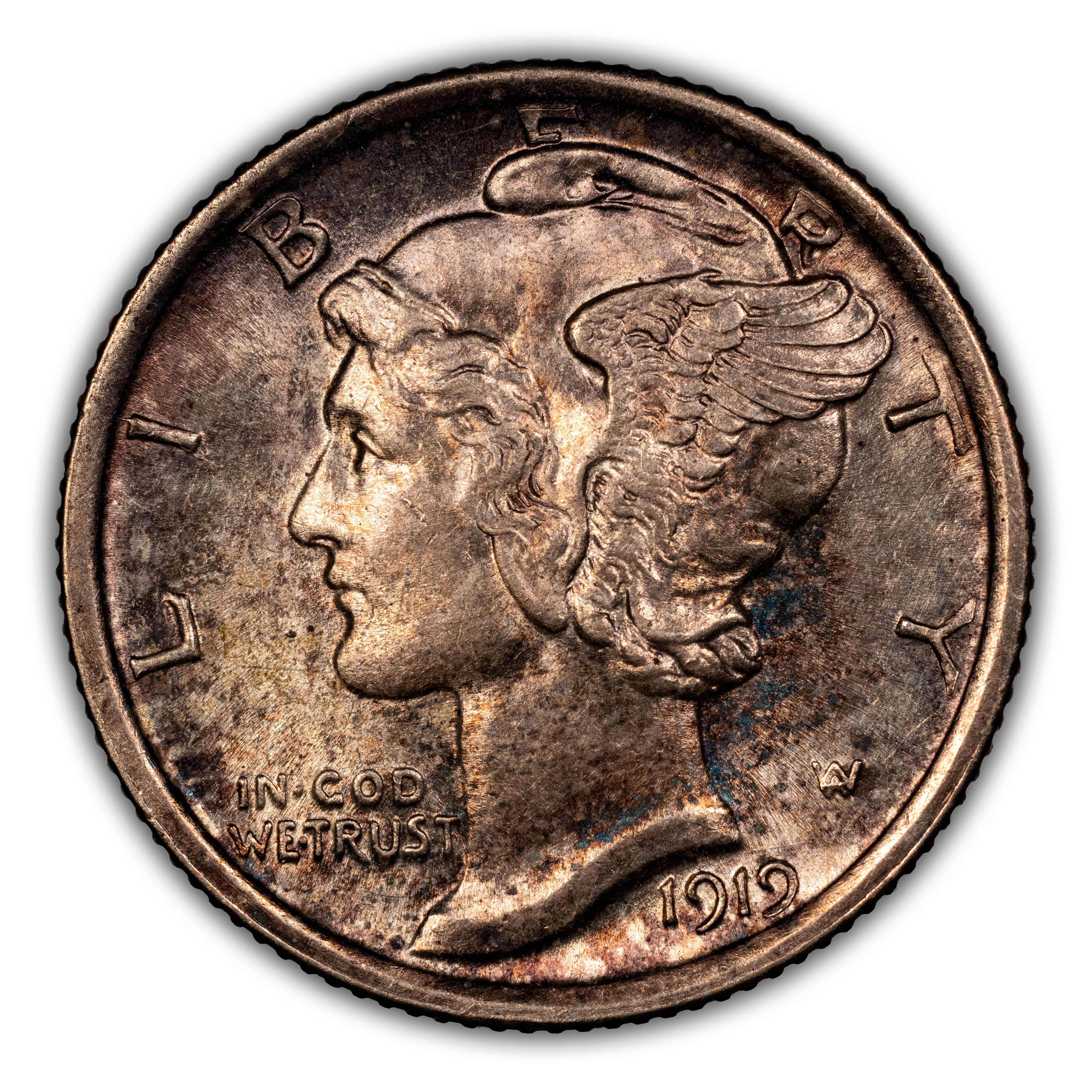 1919 10c MS
