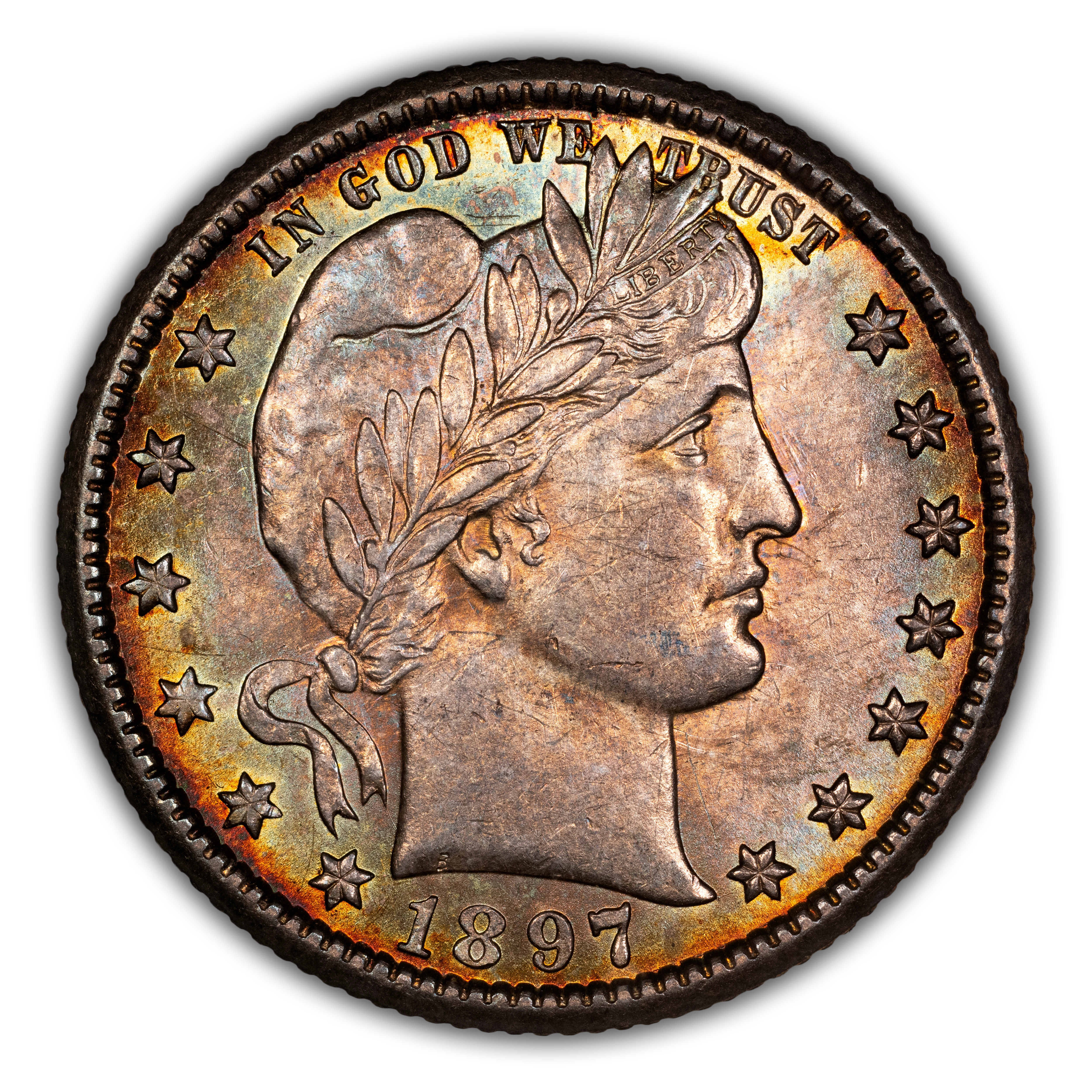 1897-O 25c MS