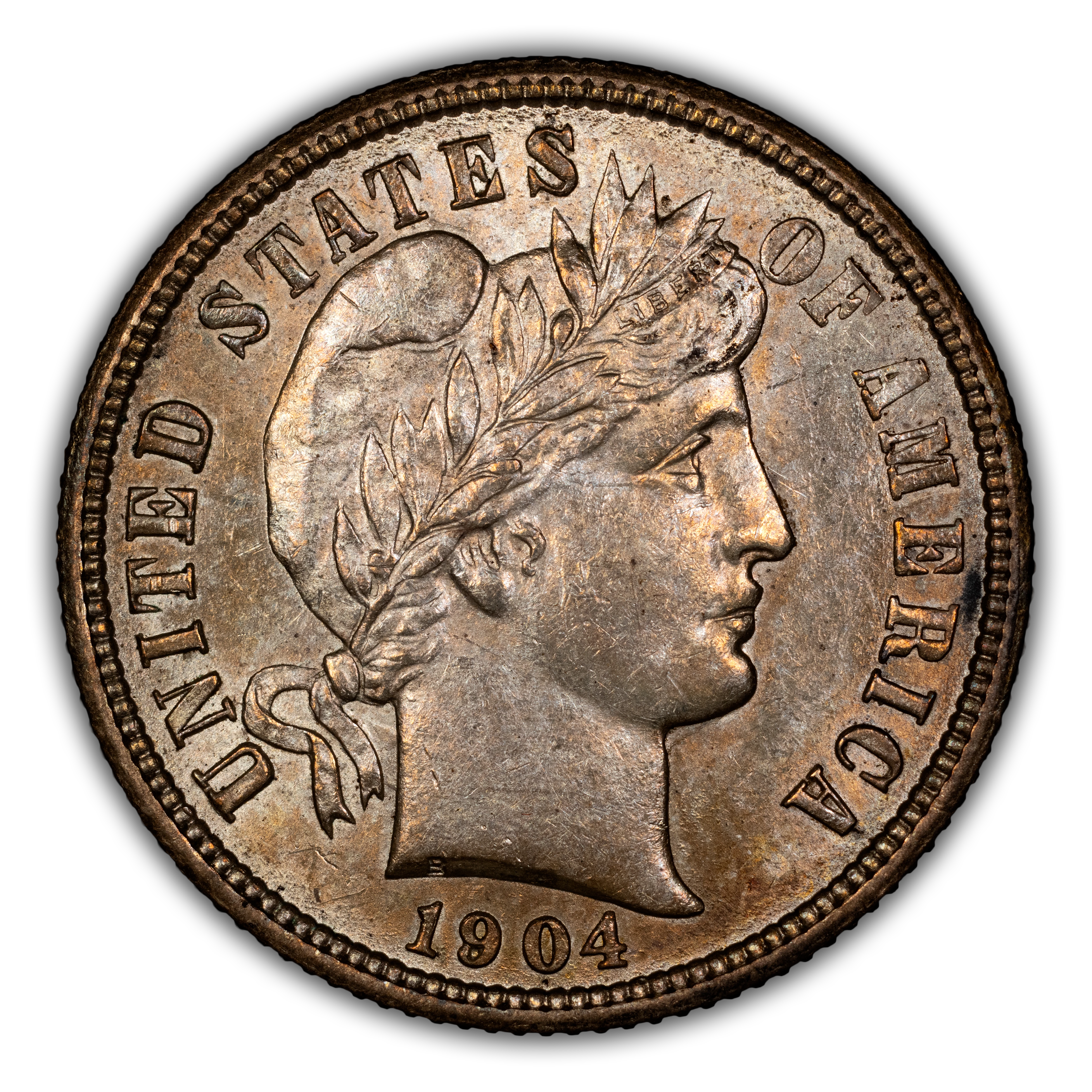 1904 10c MS