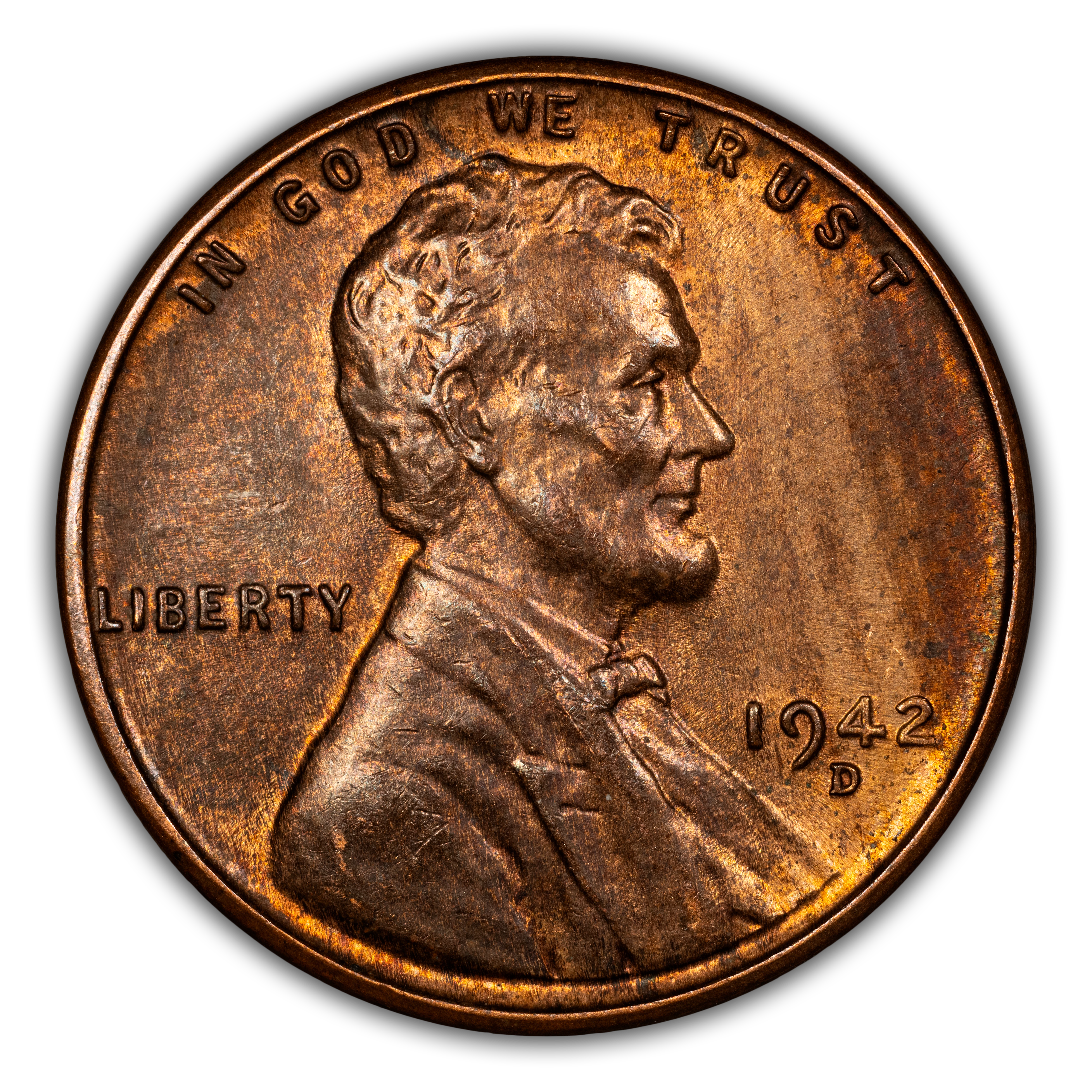 1942-D 1c MS BN