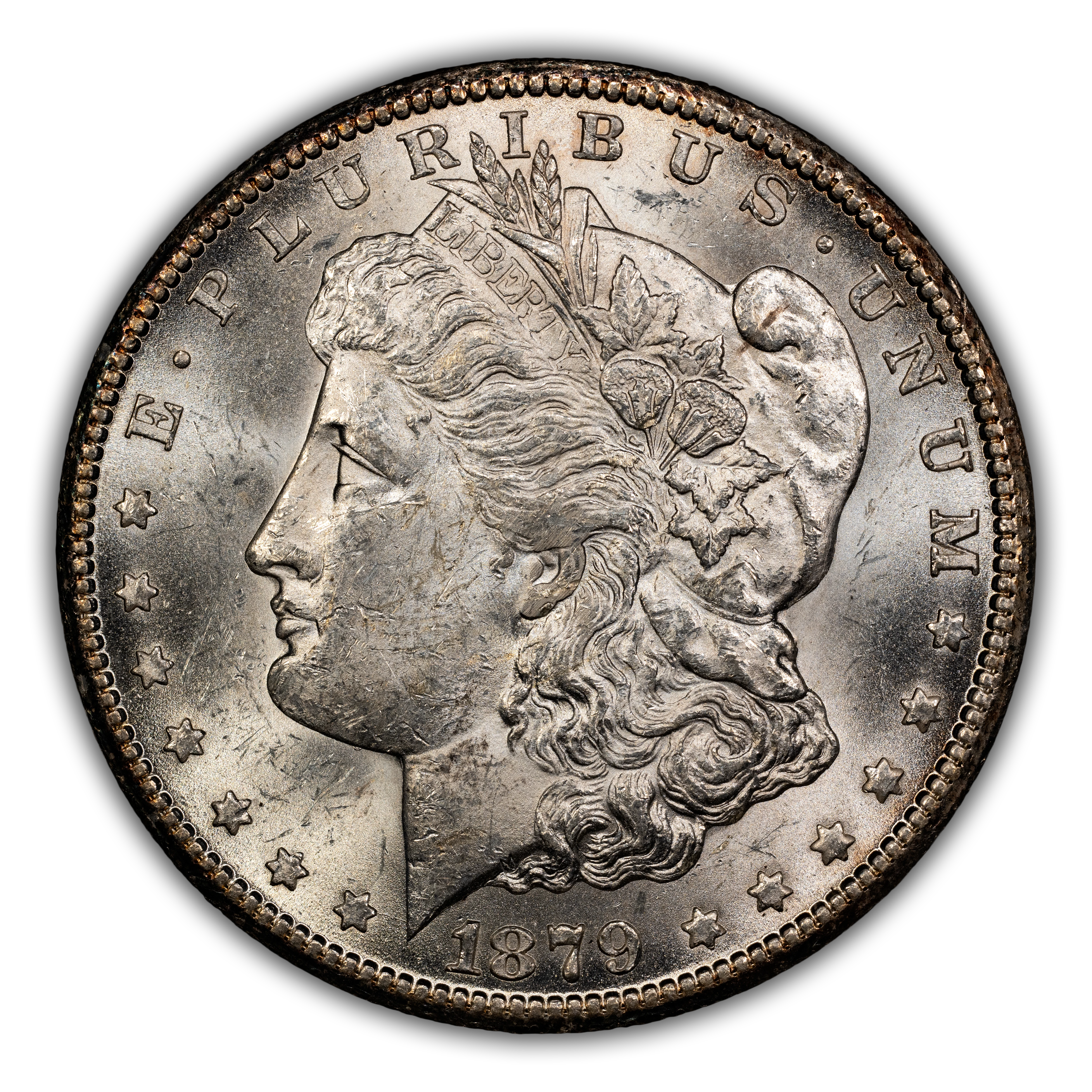 1879-CC $1  Crumbled Stars, VAM-6 MS thumbnail 2