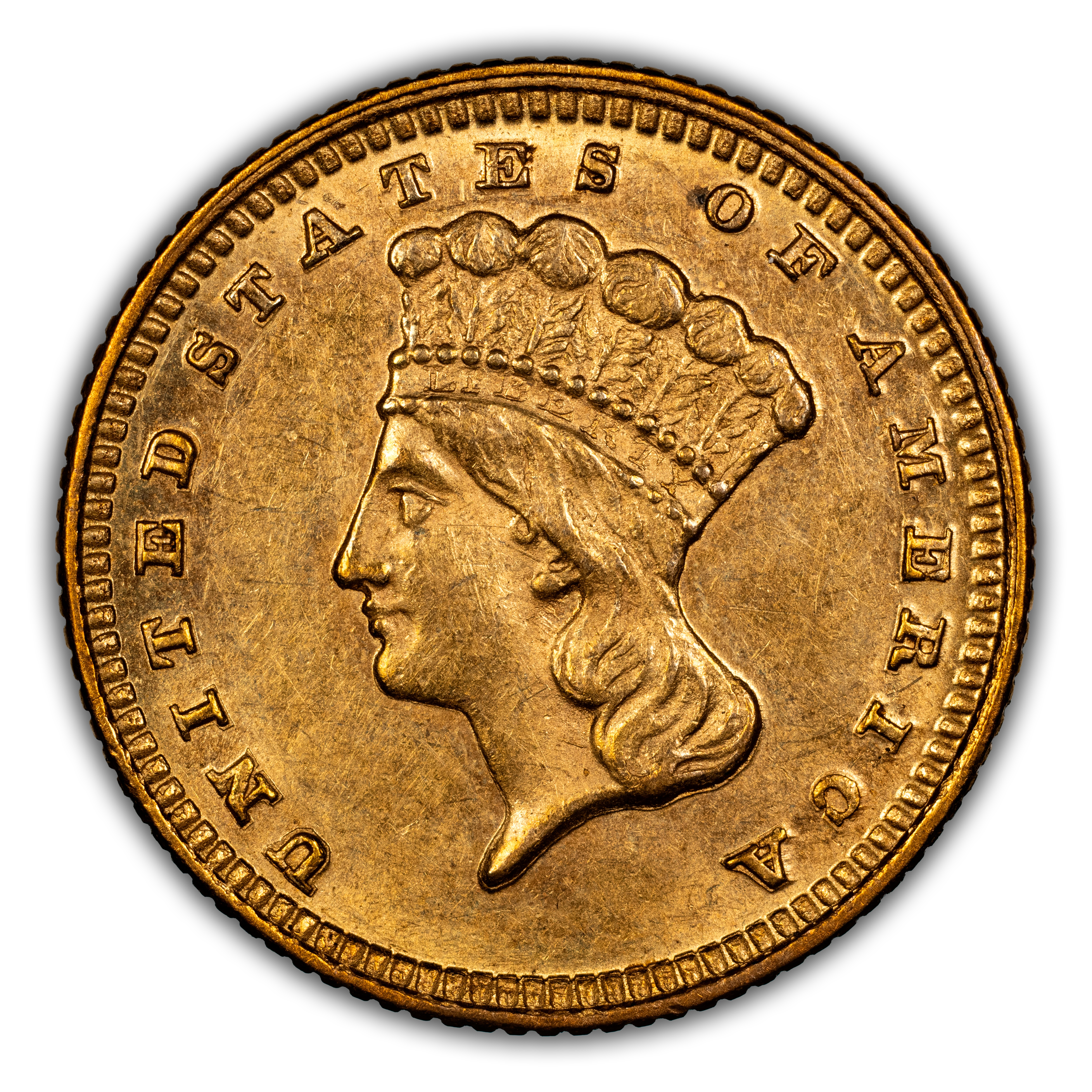 1869 G$1 MS