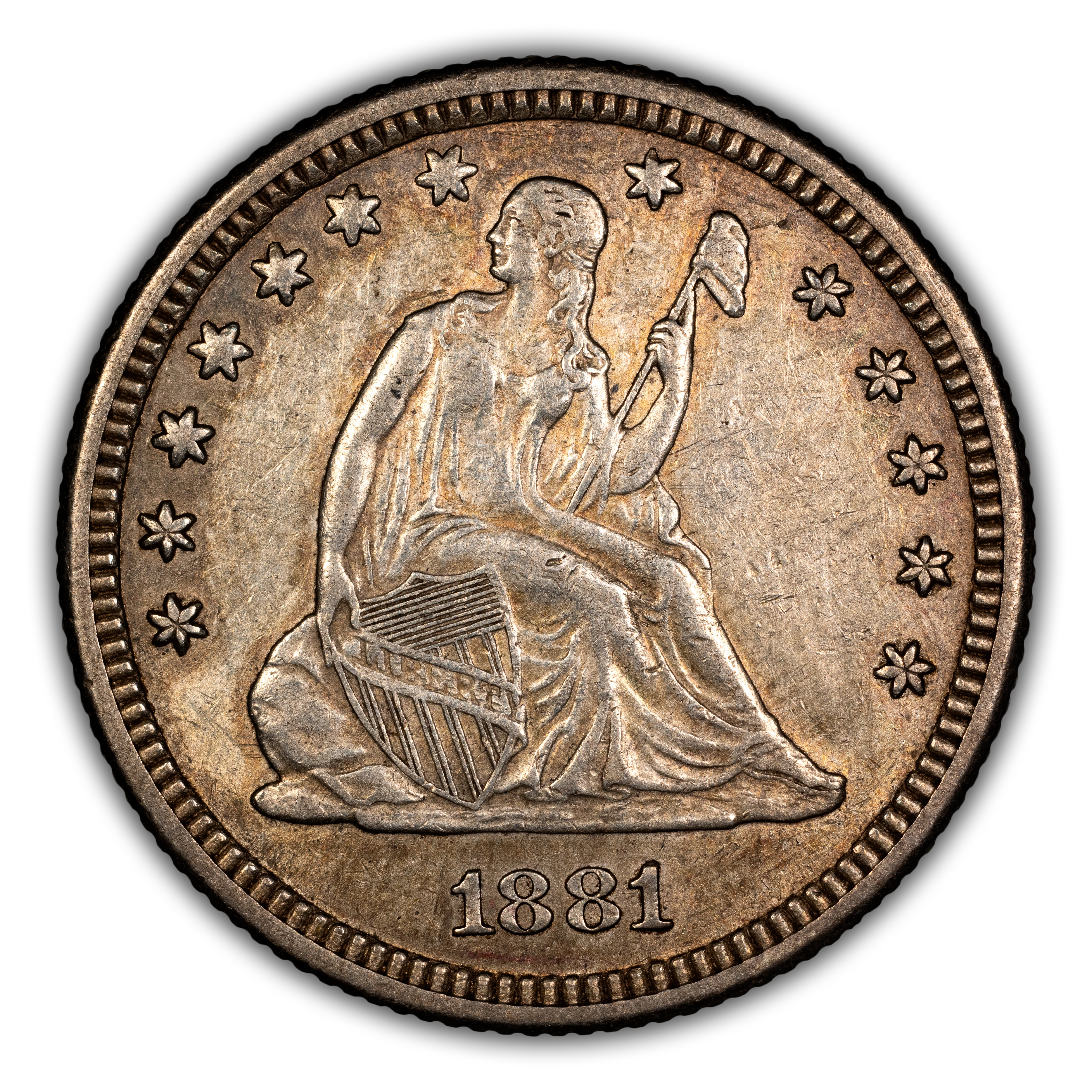 1881 25c MS