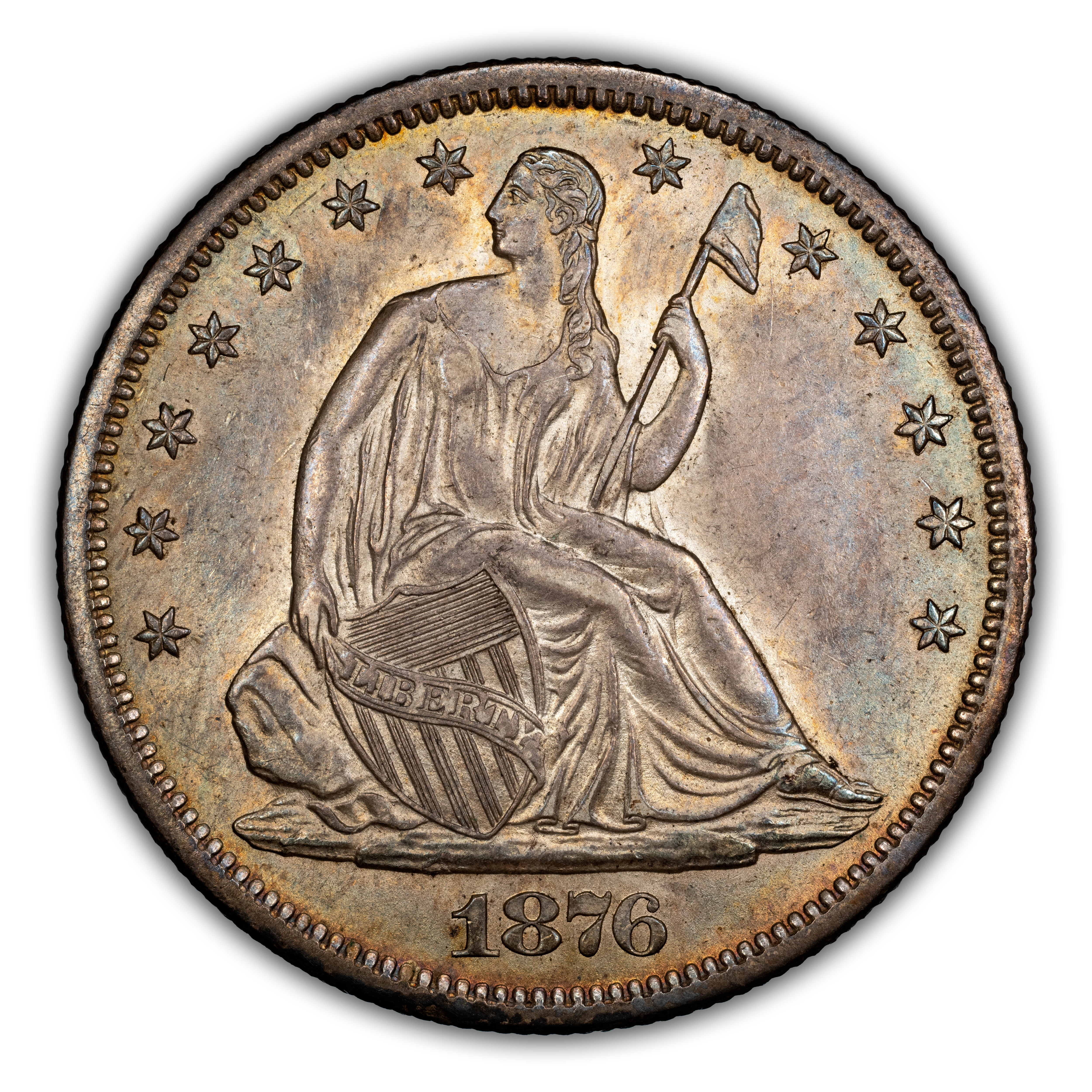 1876-S 50c MS