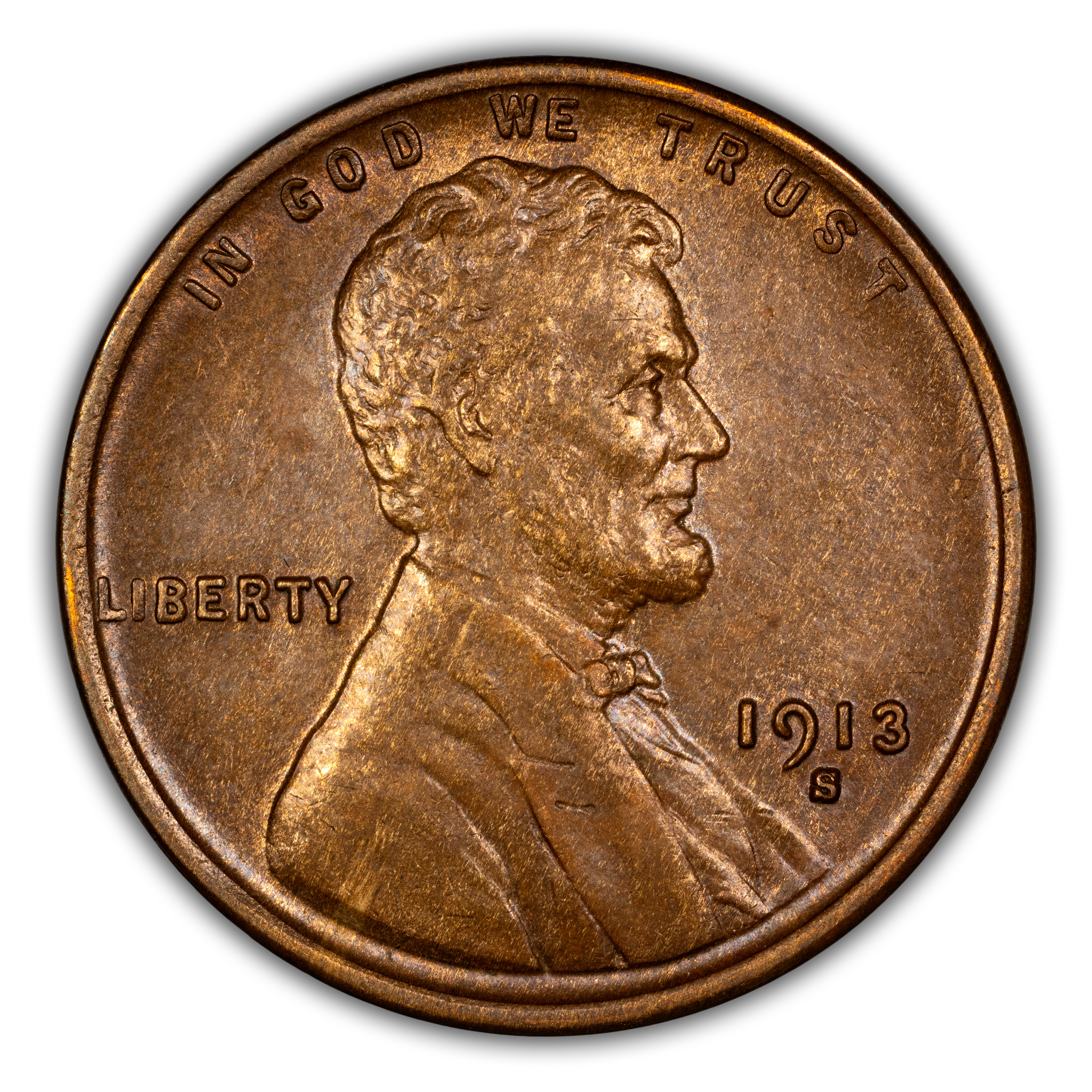 1913-S 1c MS BN thumbnail 4