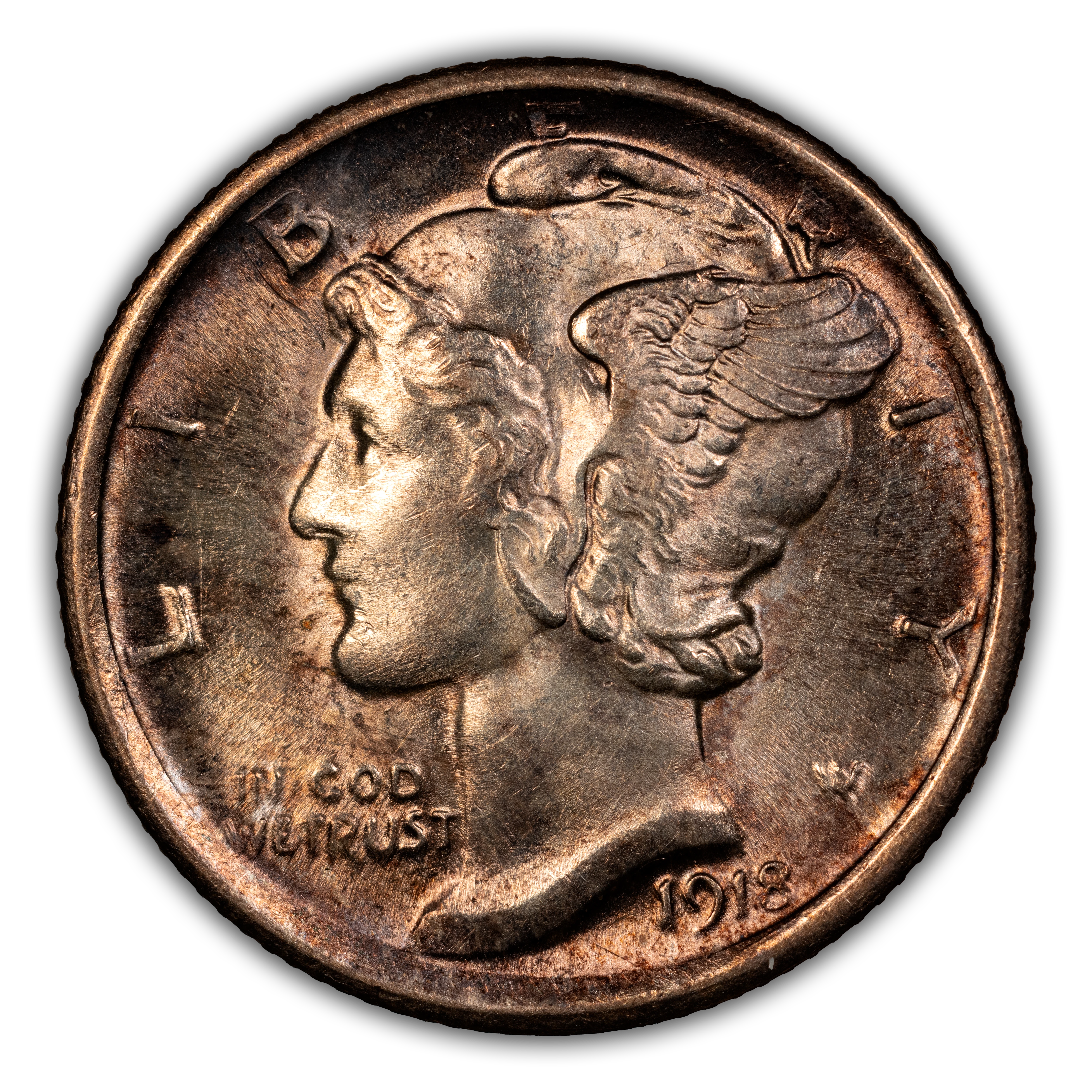 1918 10c MS