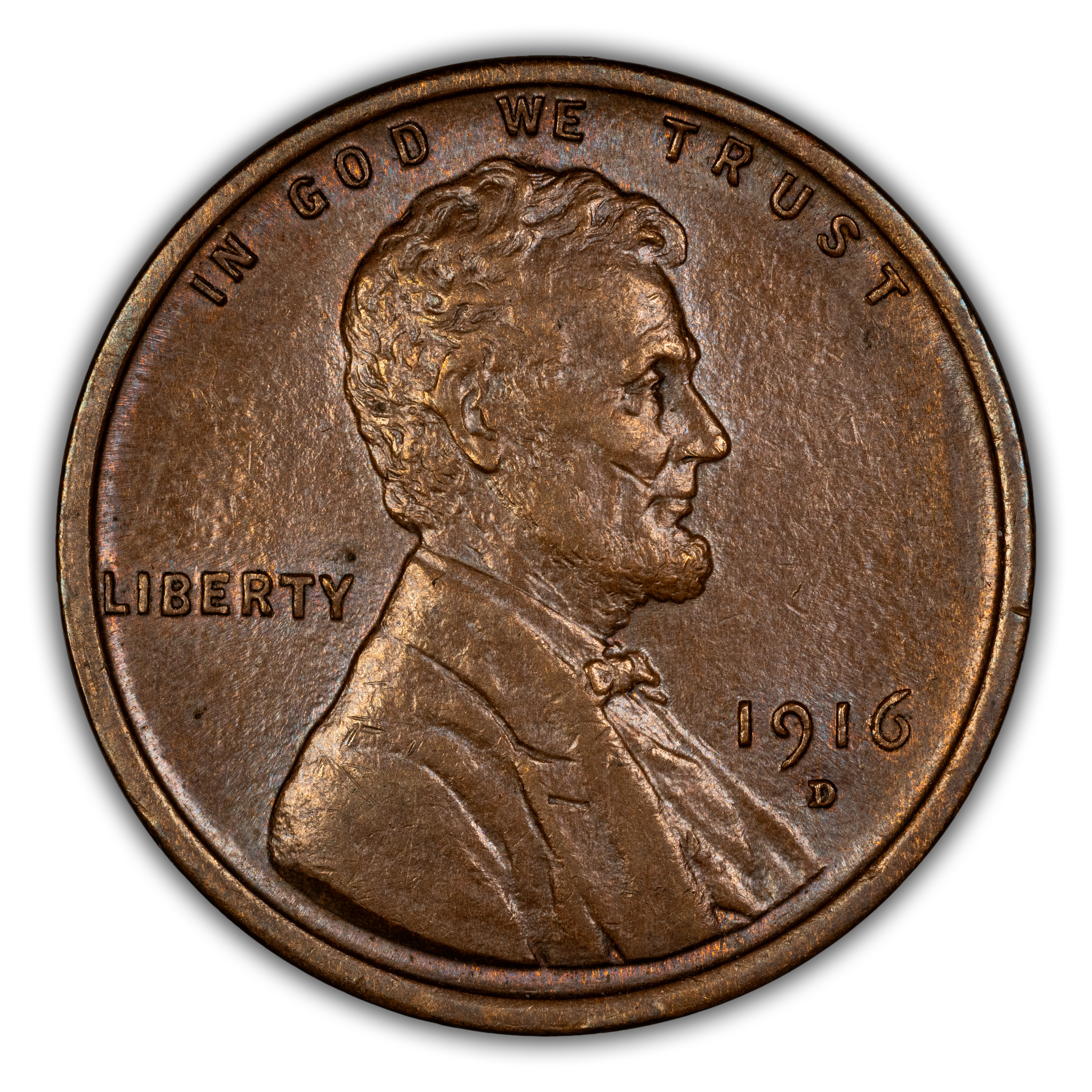 1916-D 1c MS BN thumbnail 3