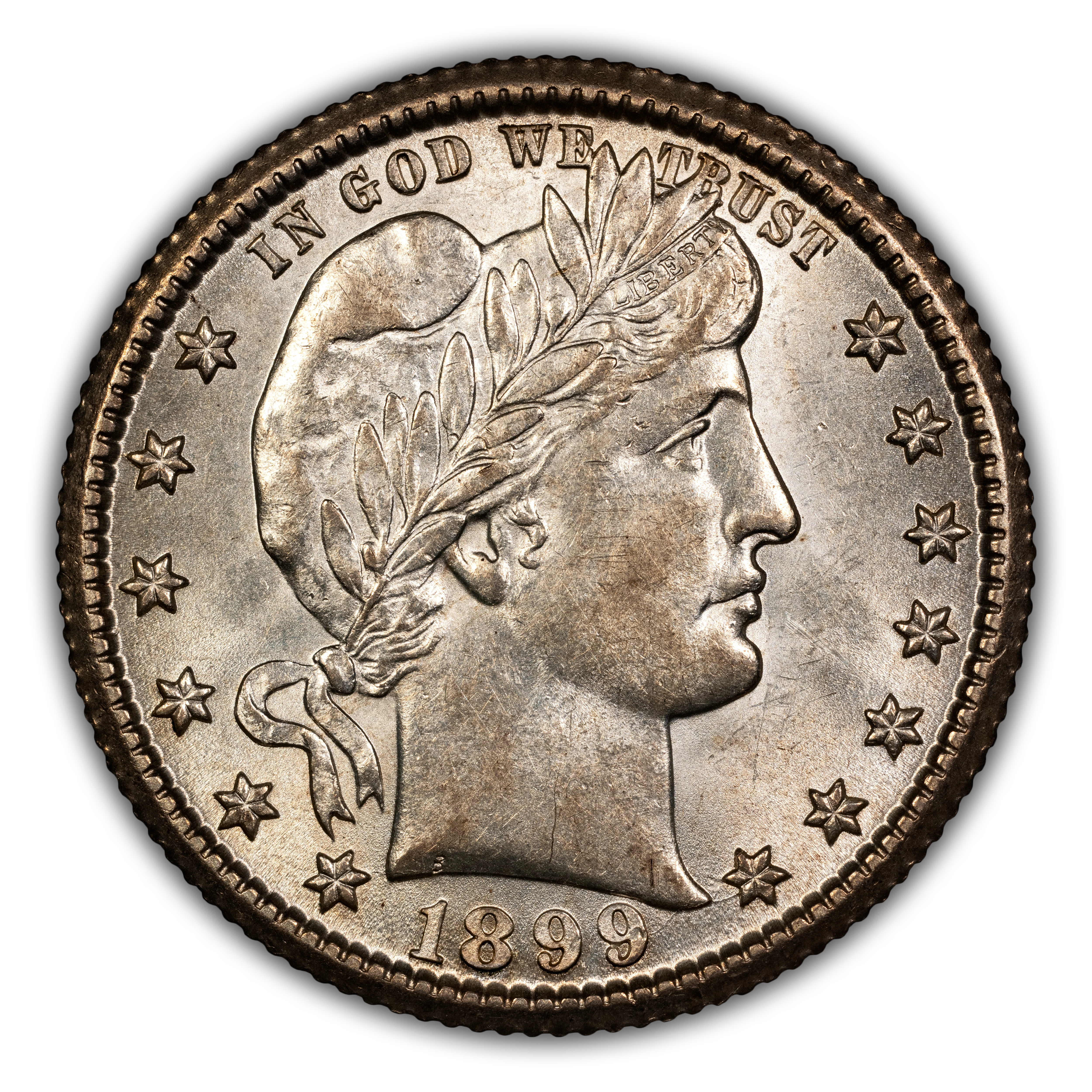 1899-O 25c MS