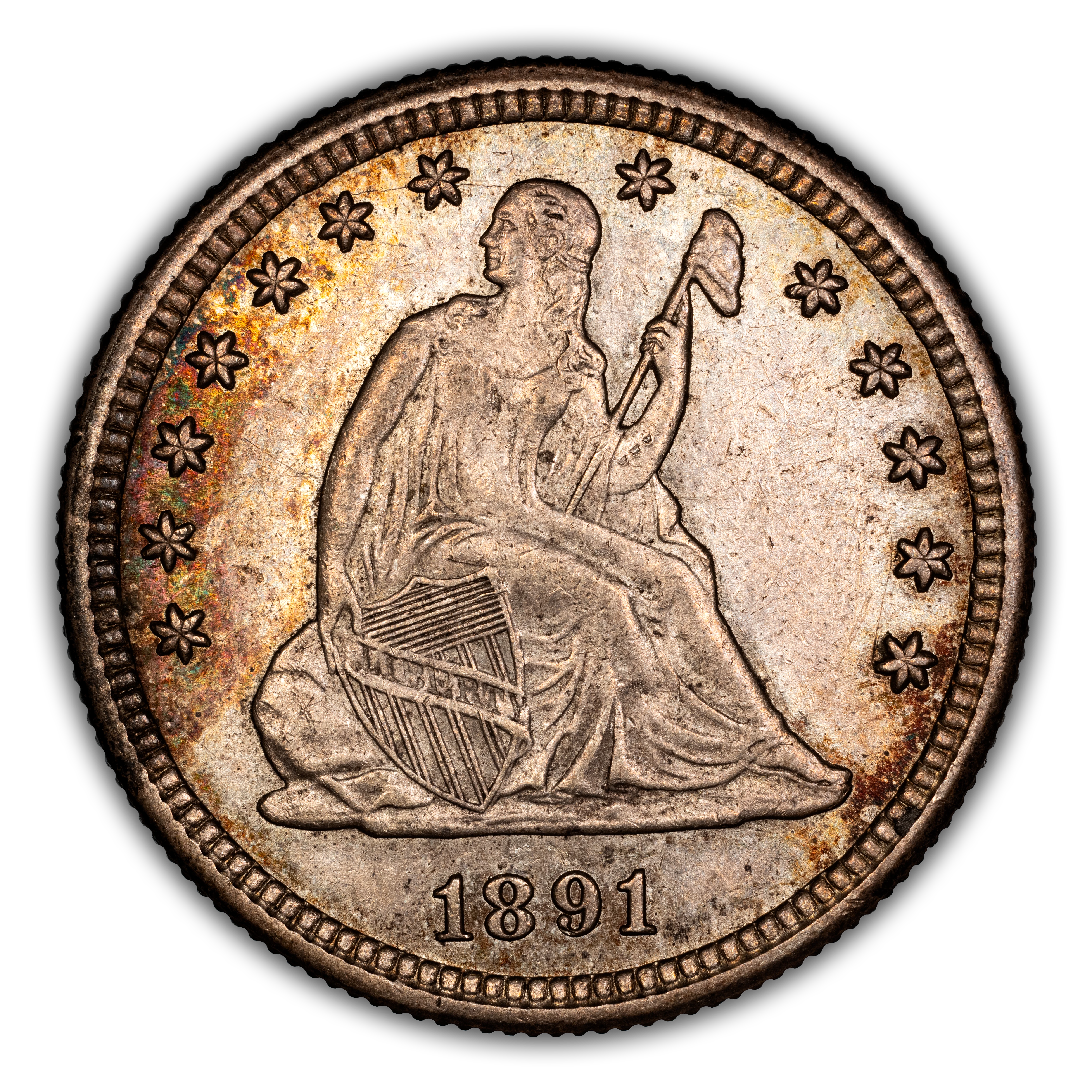 1891-S 25c MS