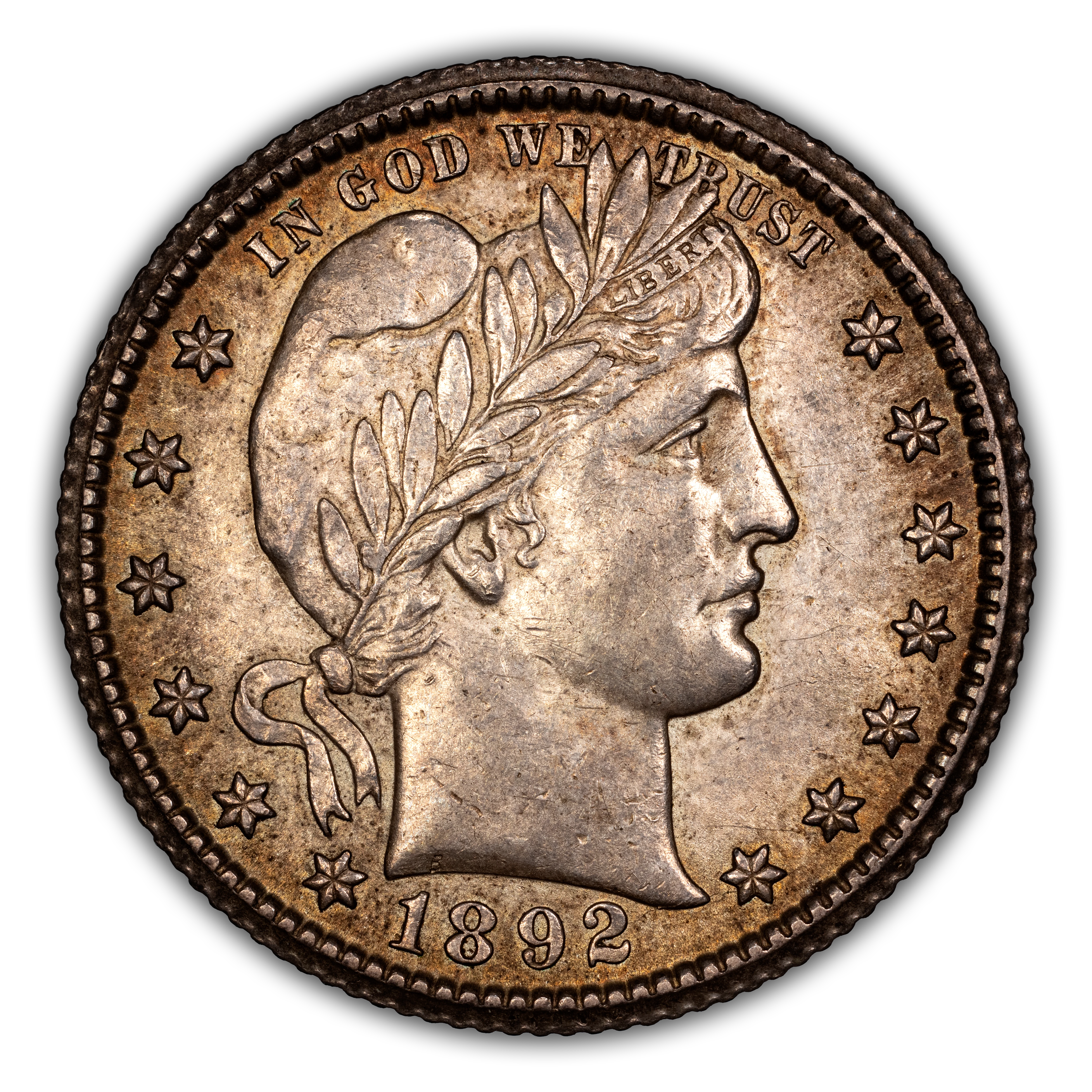 1892-O 25c Repunched Date, FS-301 MS thumbnail 2