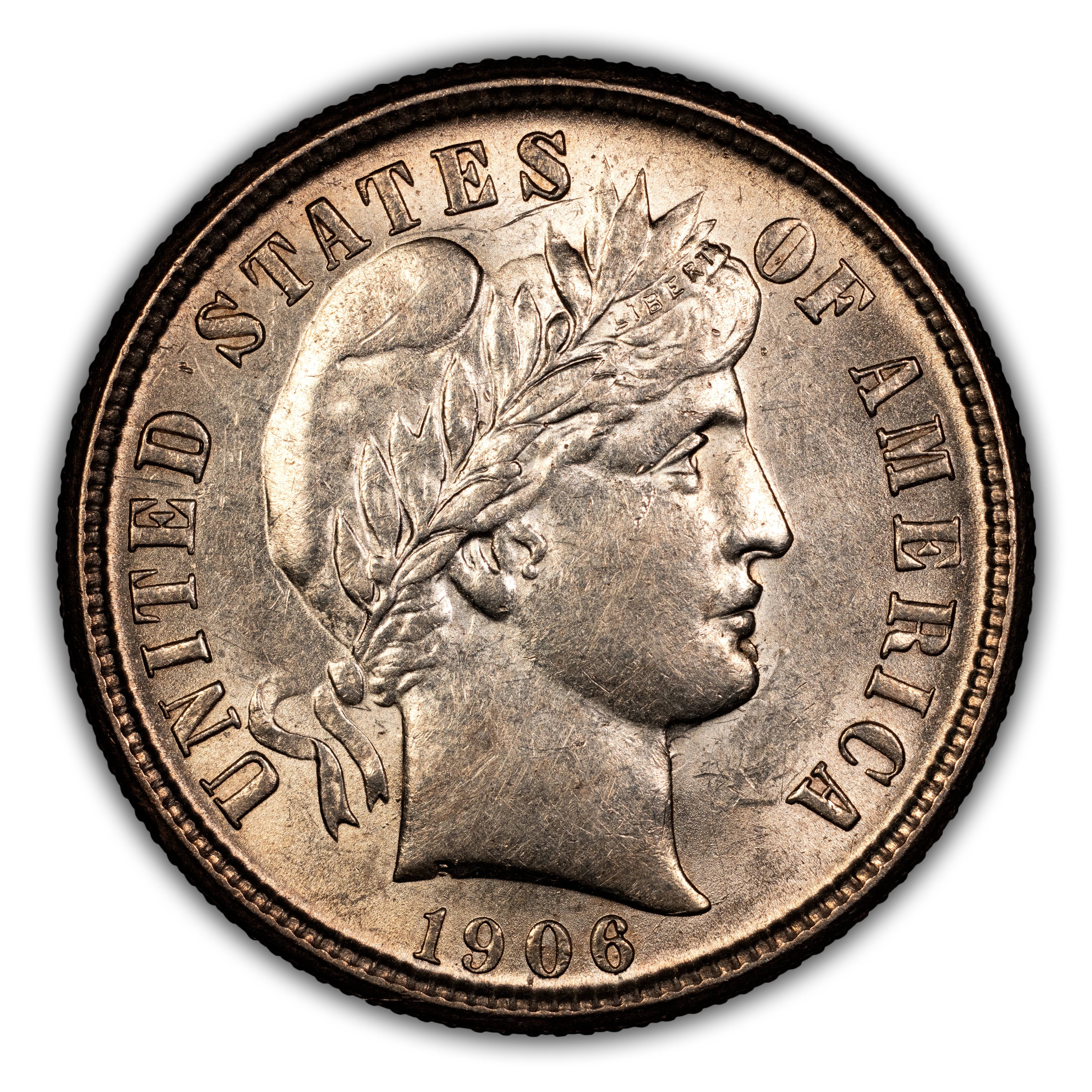 1906-O 10c MS