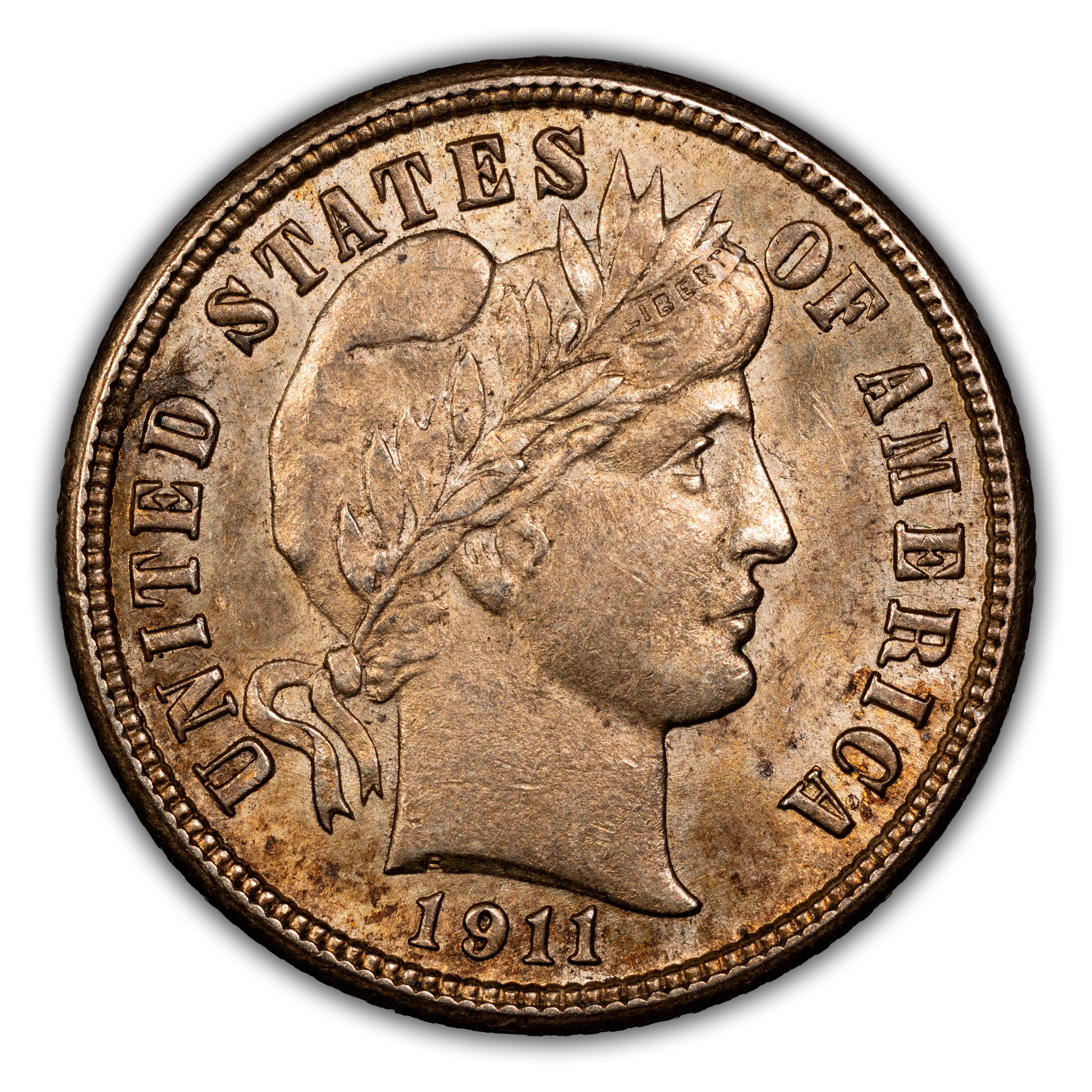 1911 10c MS